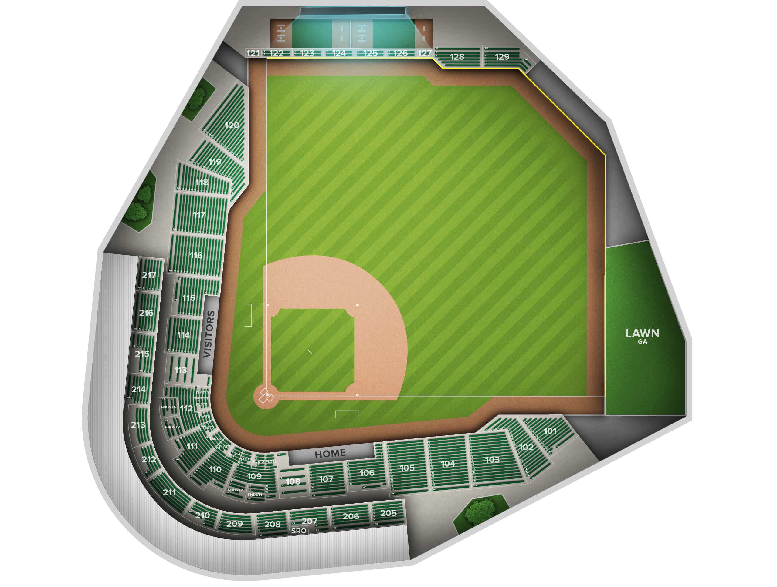 The Ballpark at America First Square Tickets