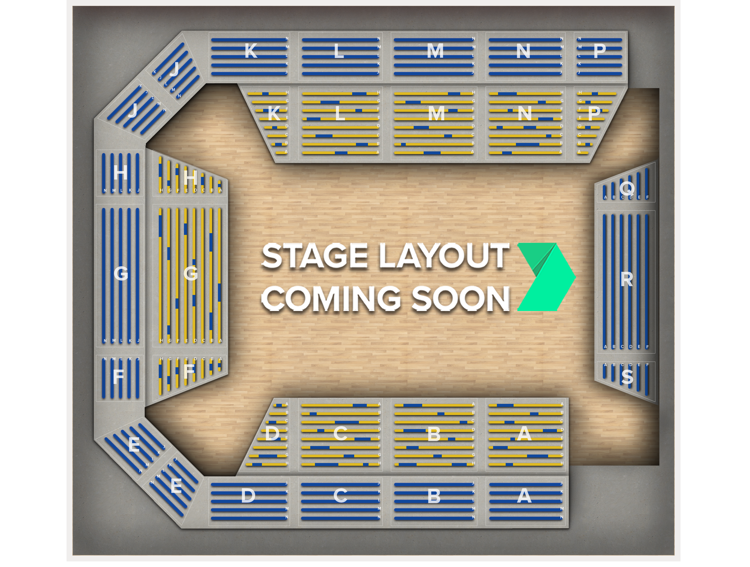 Venue seat map