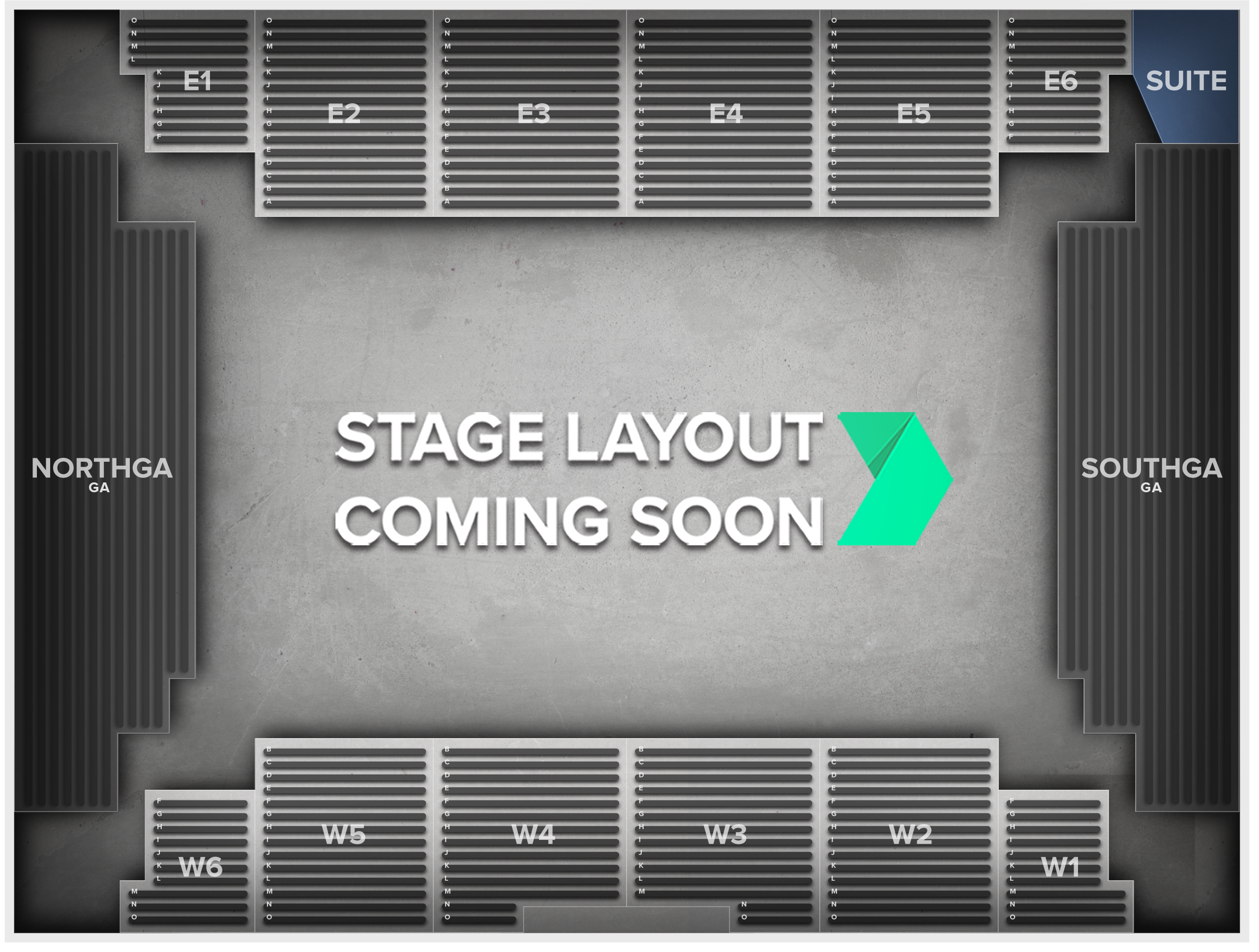 Venue seat map
