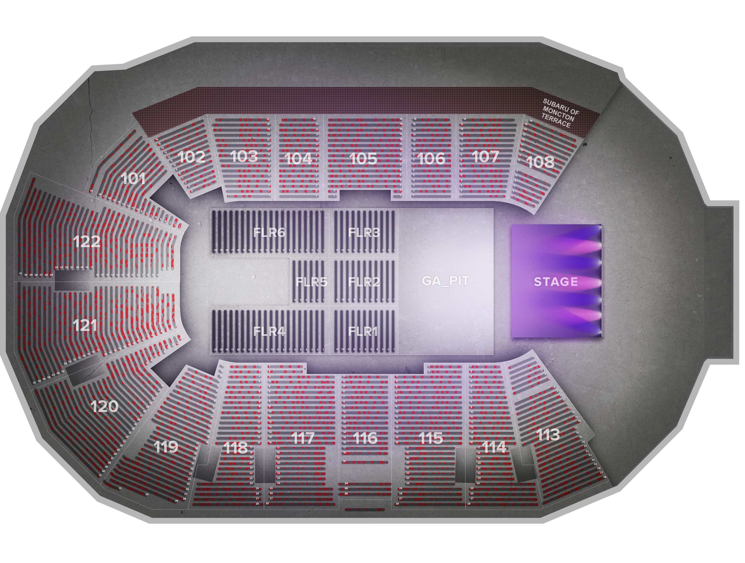 Avenir Centre Tickets