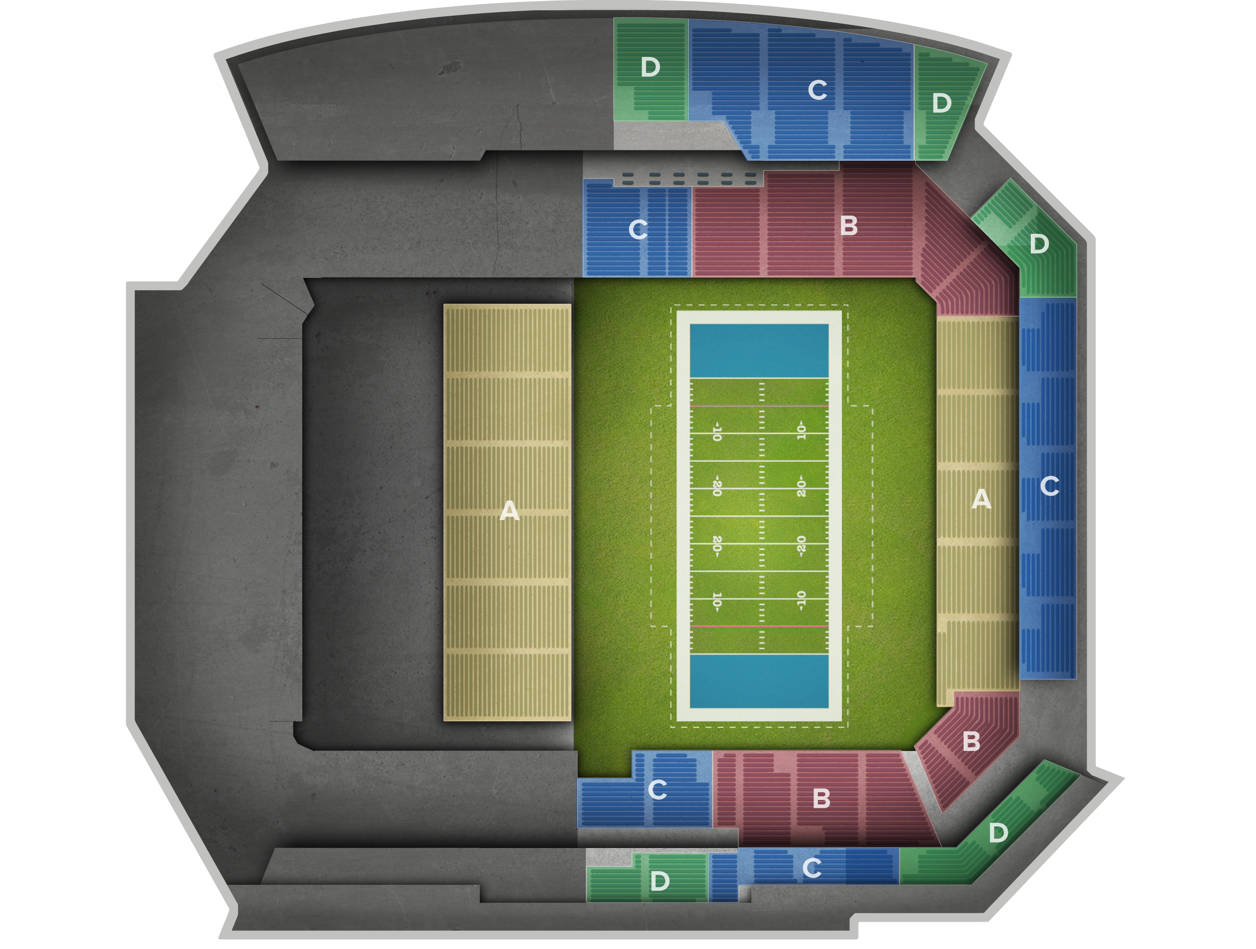 Venue seat map