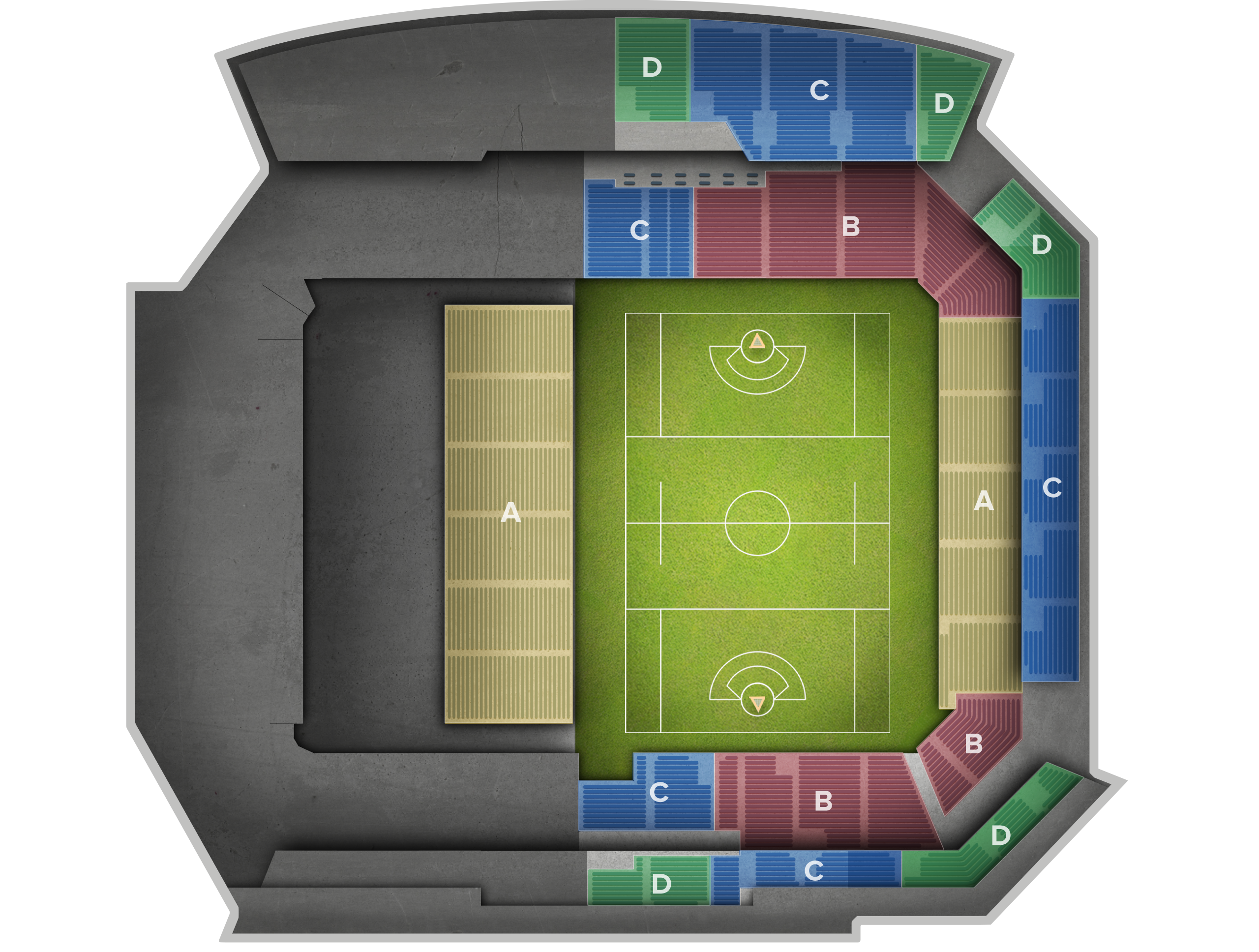 Venue seat map