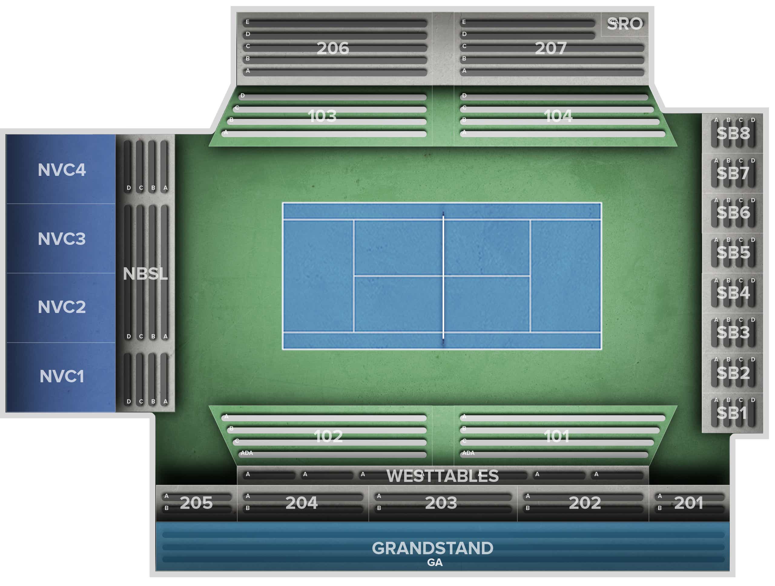 Barnes Tennis Center Tickets