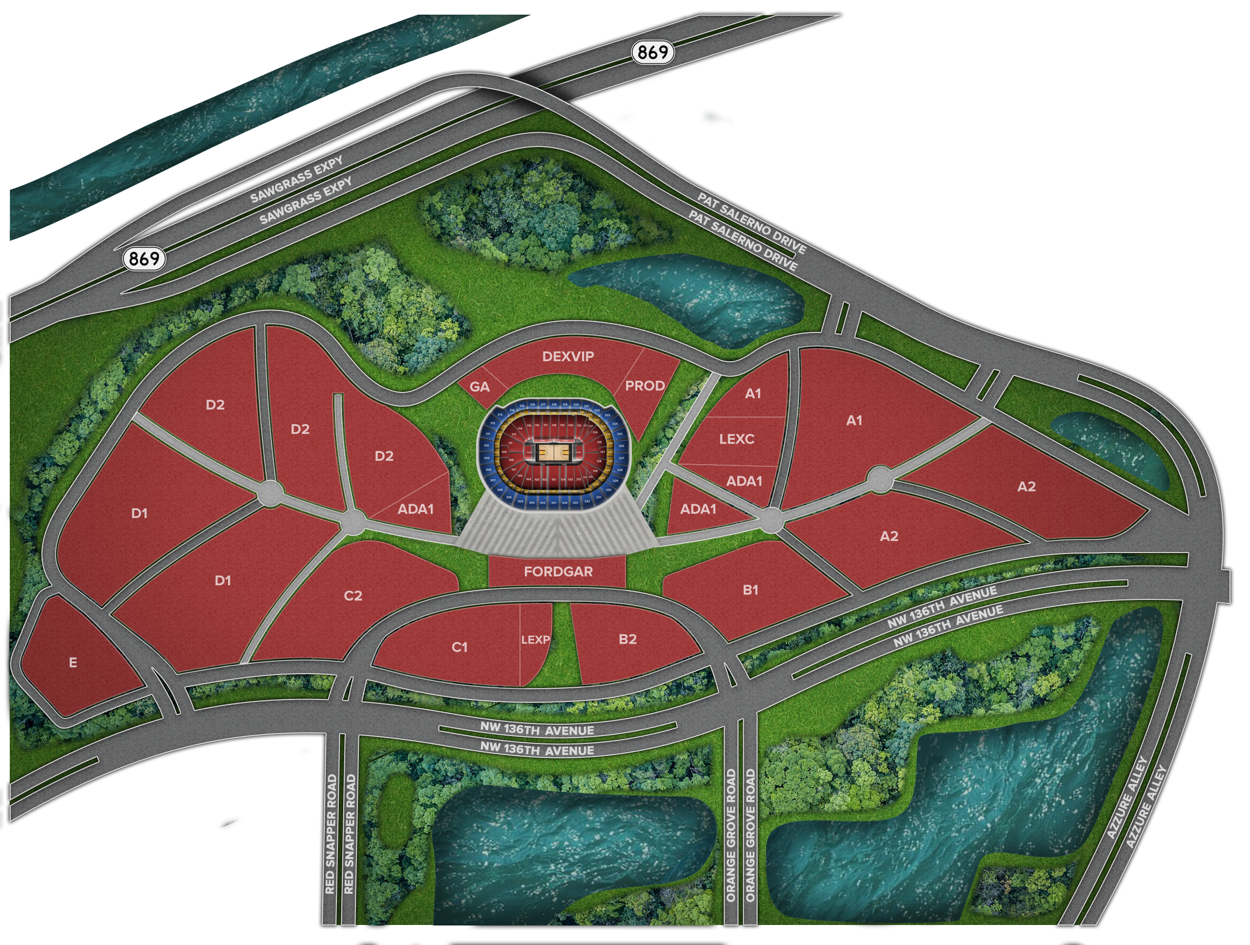 Parking Pass Toronto Maple Leafs - Parking 8 