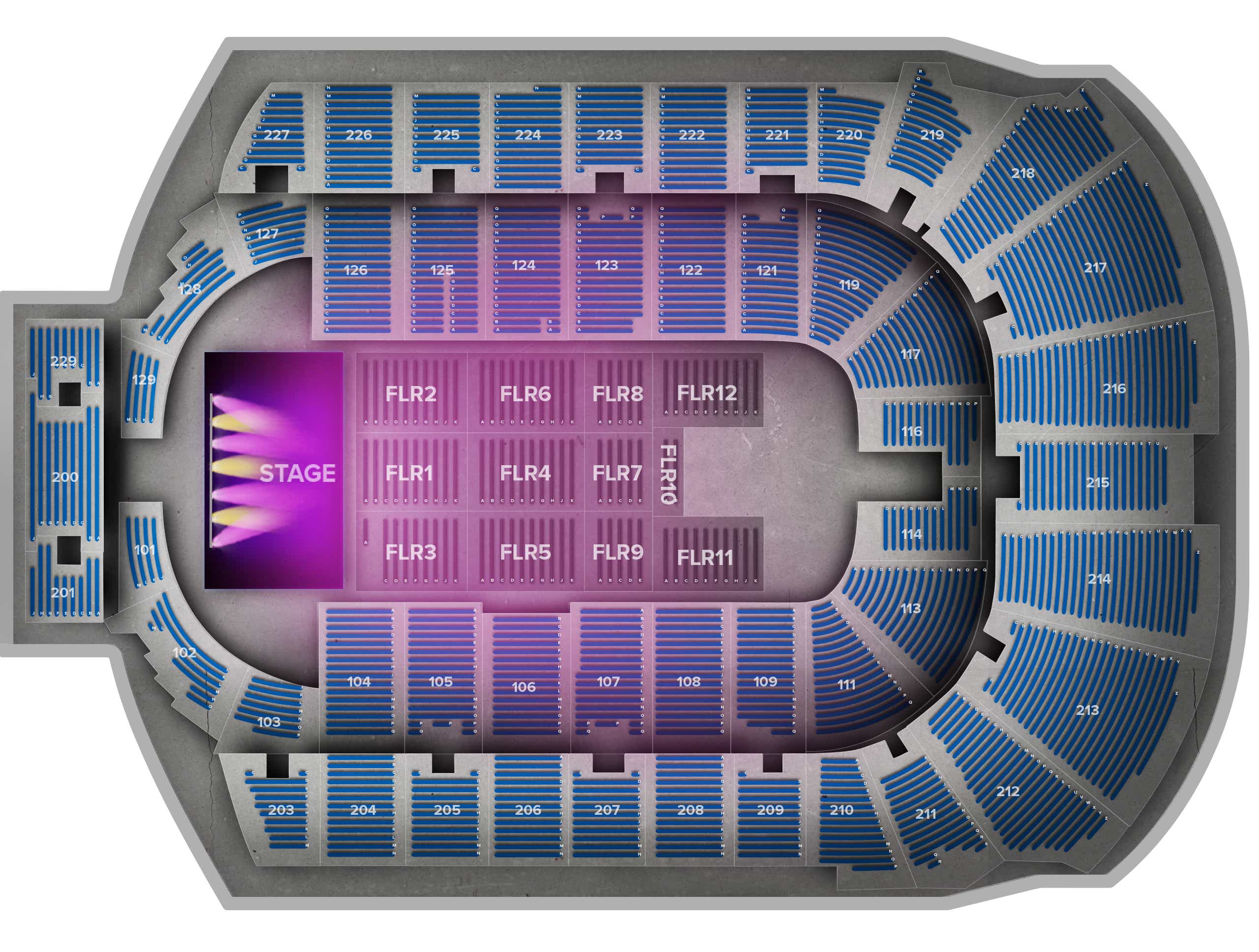 Blue Cross Arena Tickets