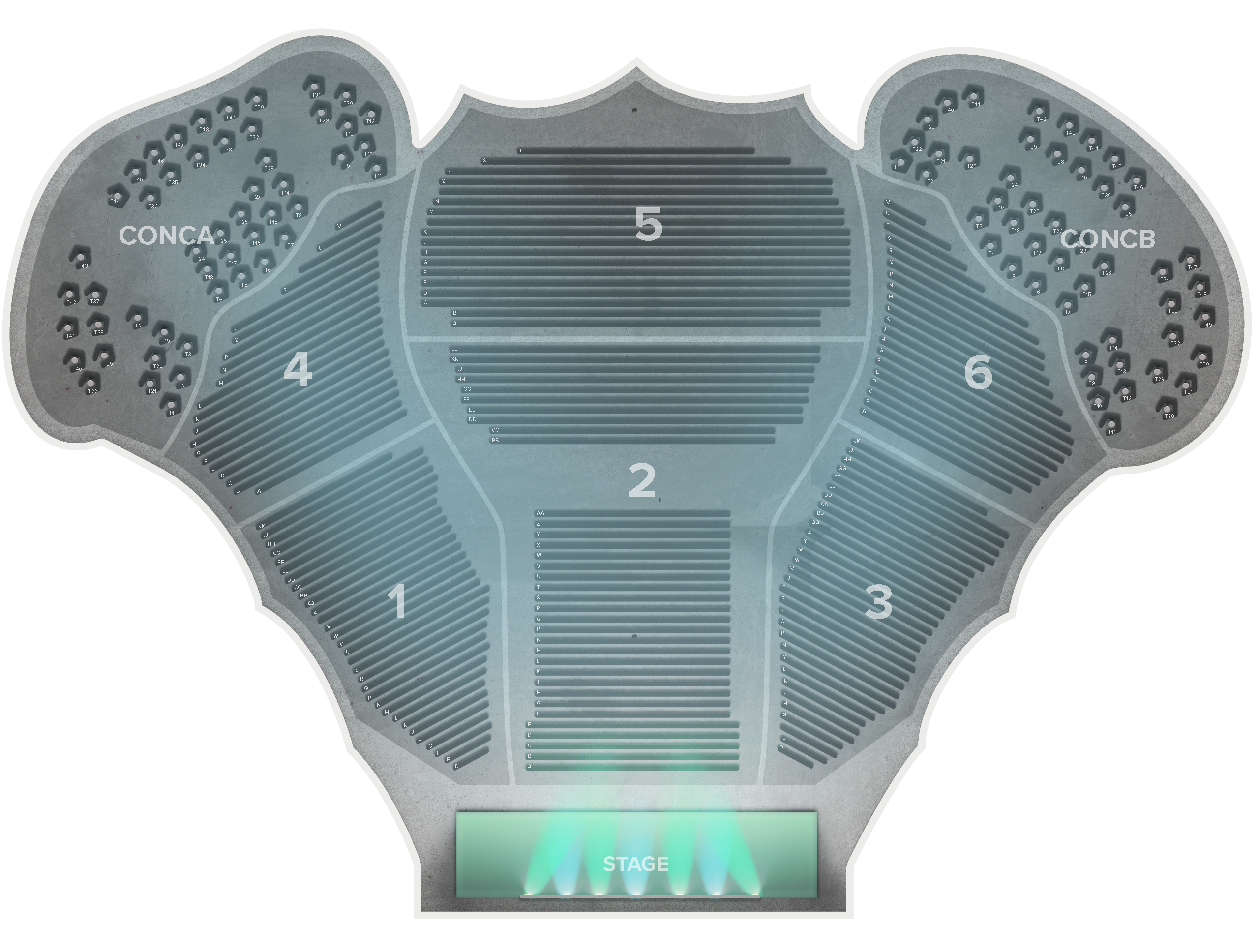 Leader Pavilion Seating Chart