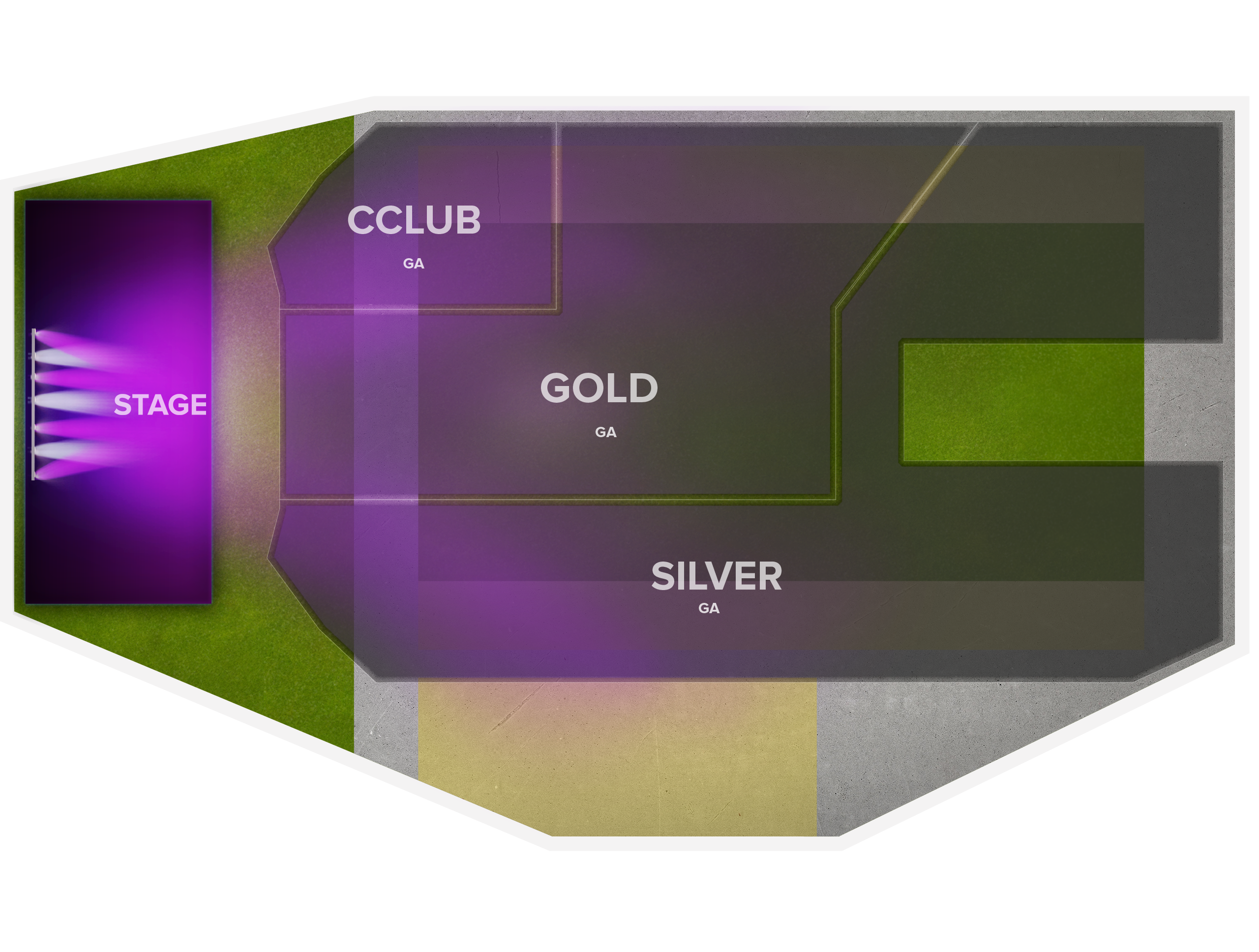 Venue seat map