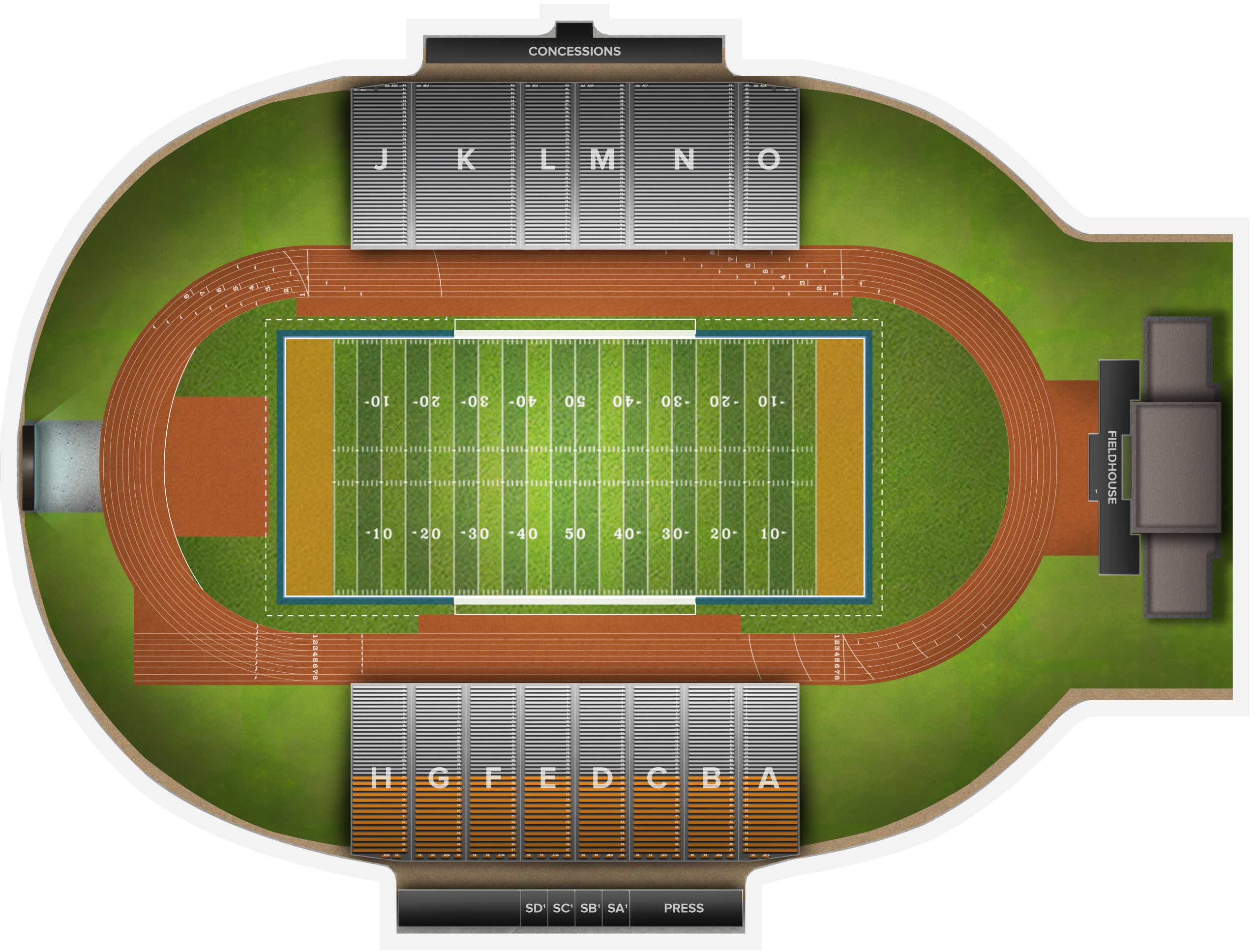 Bowers Stadium Tickets