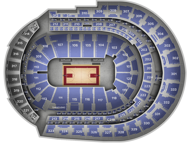 2026 SEC Mens Basketball Tournament: Courtside Seating (Game 12