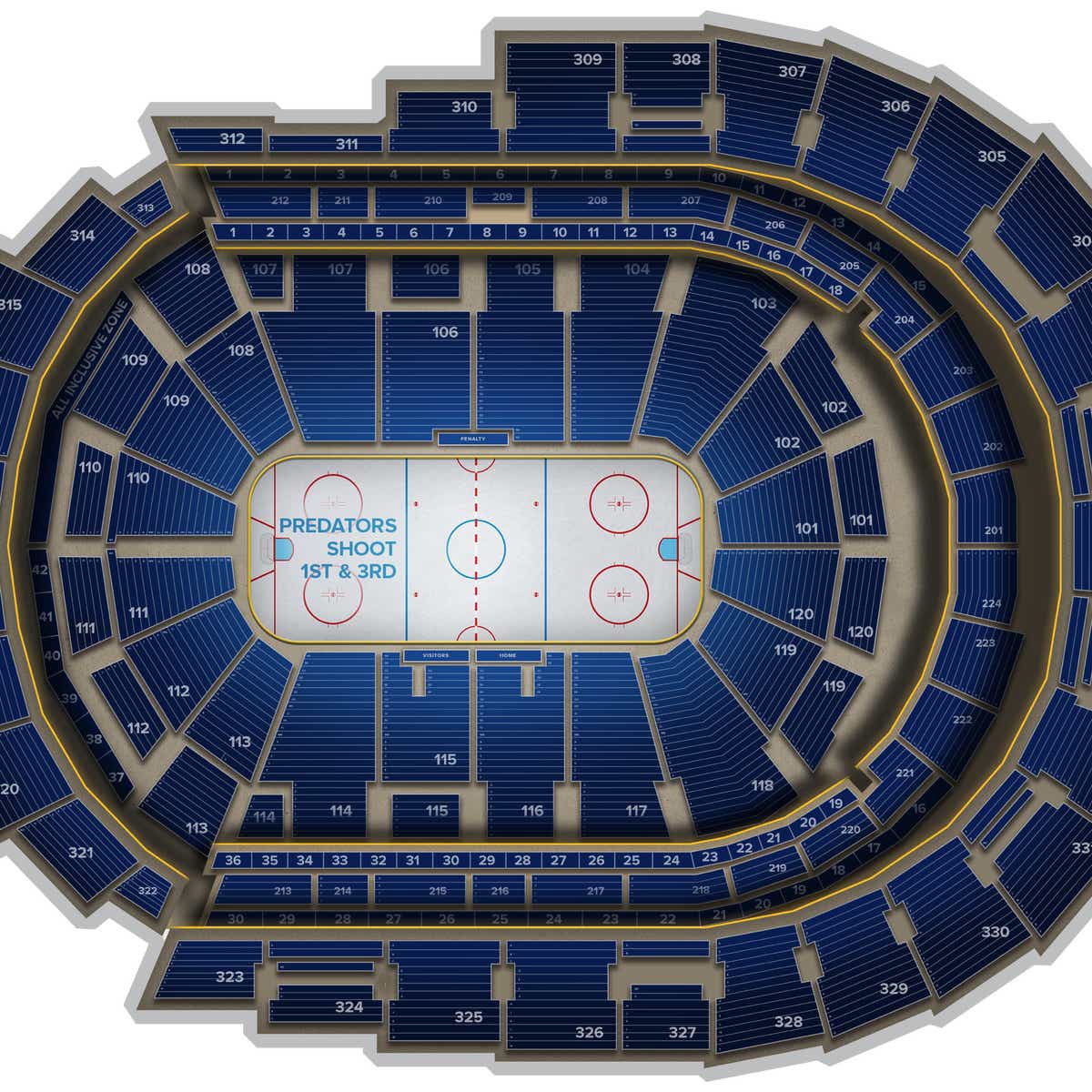 Bridgestone Arena Tickets & Events Gametime
