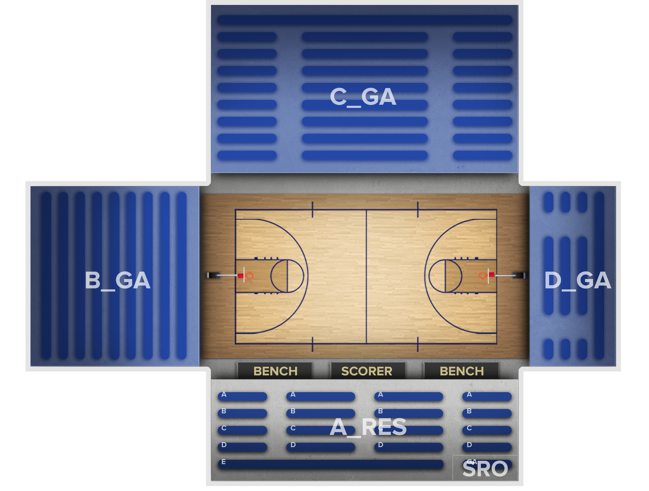 Buccaneer Fieldhouse Tickets