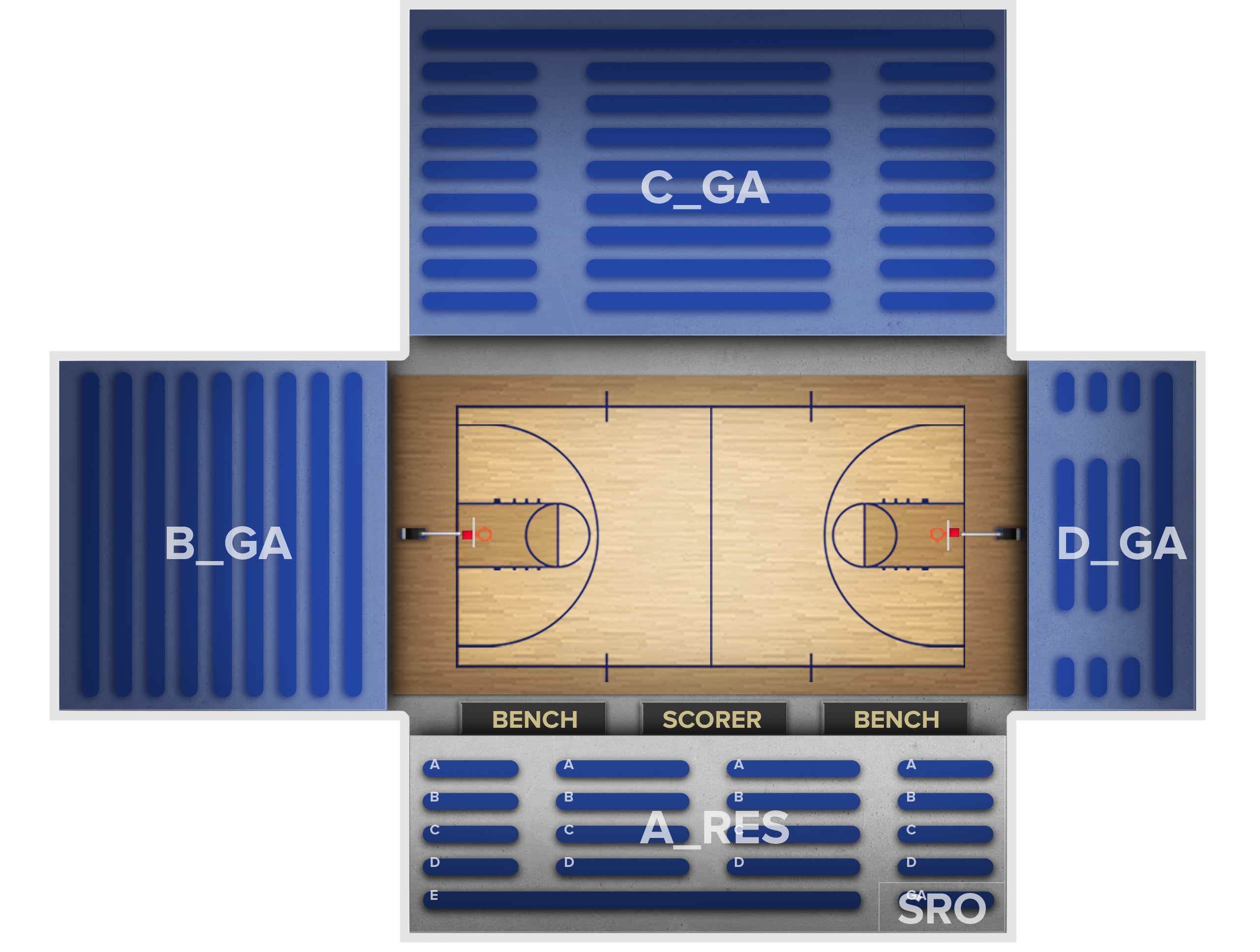 Buccaneer Fieldhouse Tickets