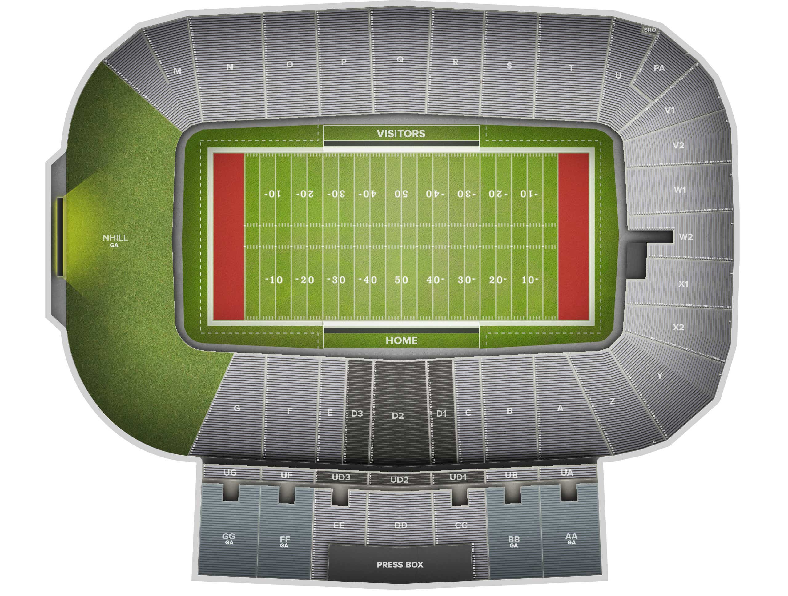 Cajun Field Tickets
