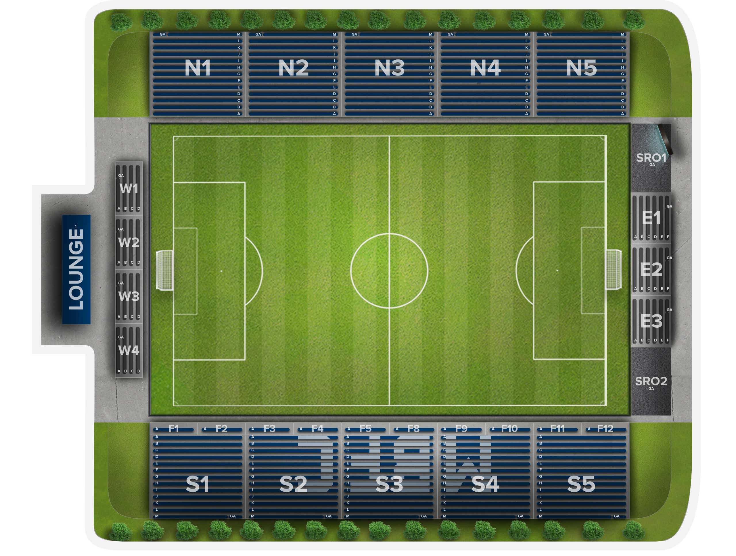 Cardinale Stadium Tickets