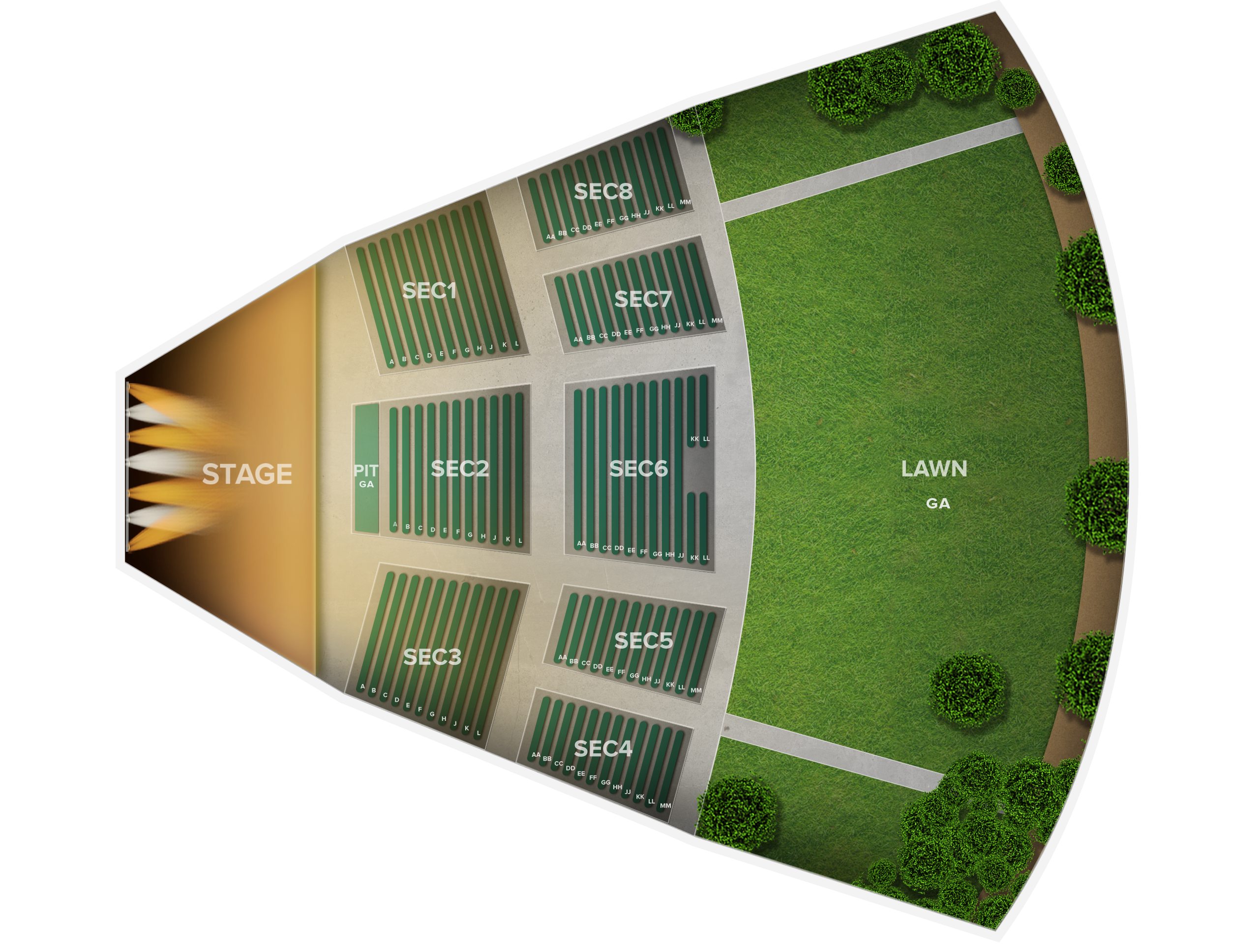 Carrington Pavilion Tickets