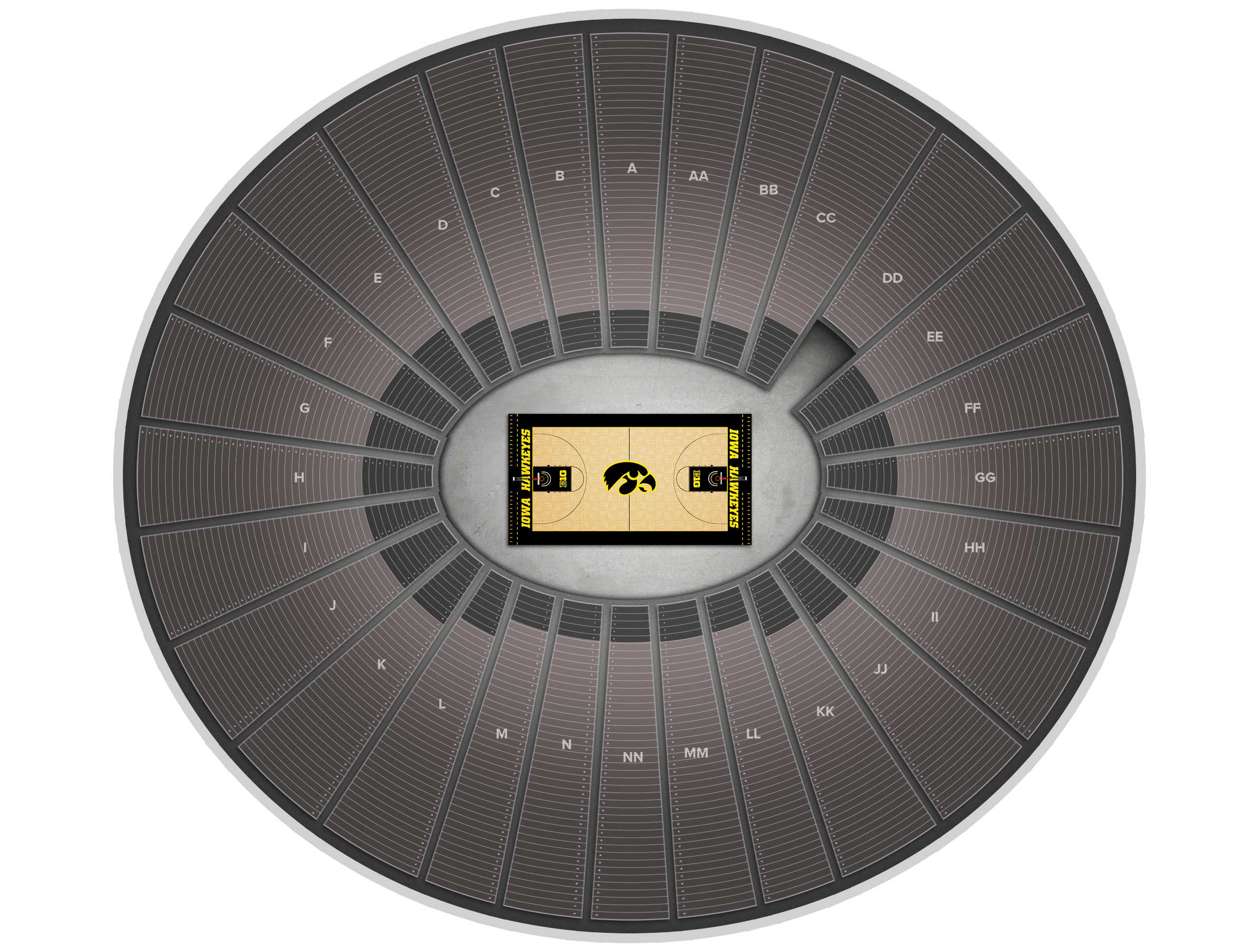 Carver Hawkeye Arena Tickets