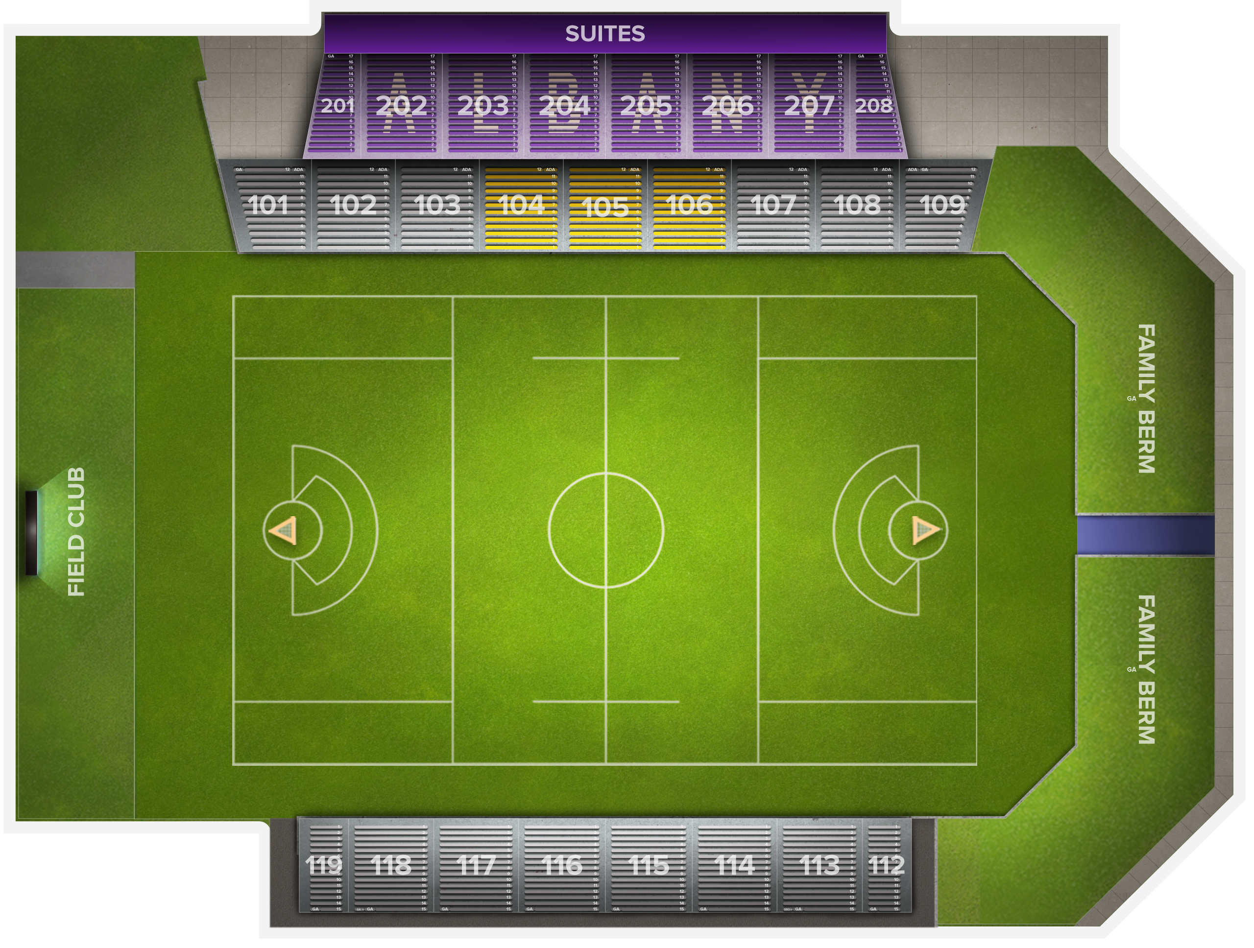 Bob Ford Field at Tom & Mary Casey Stadium Tickets
