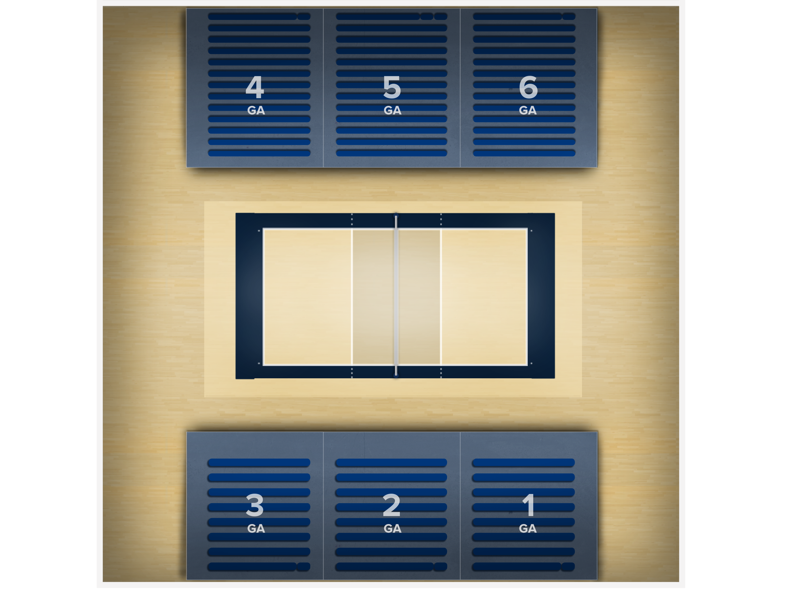 Venue seat map
