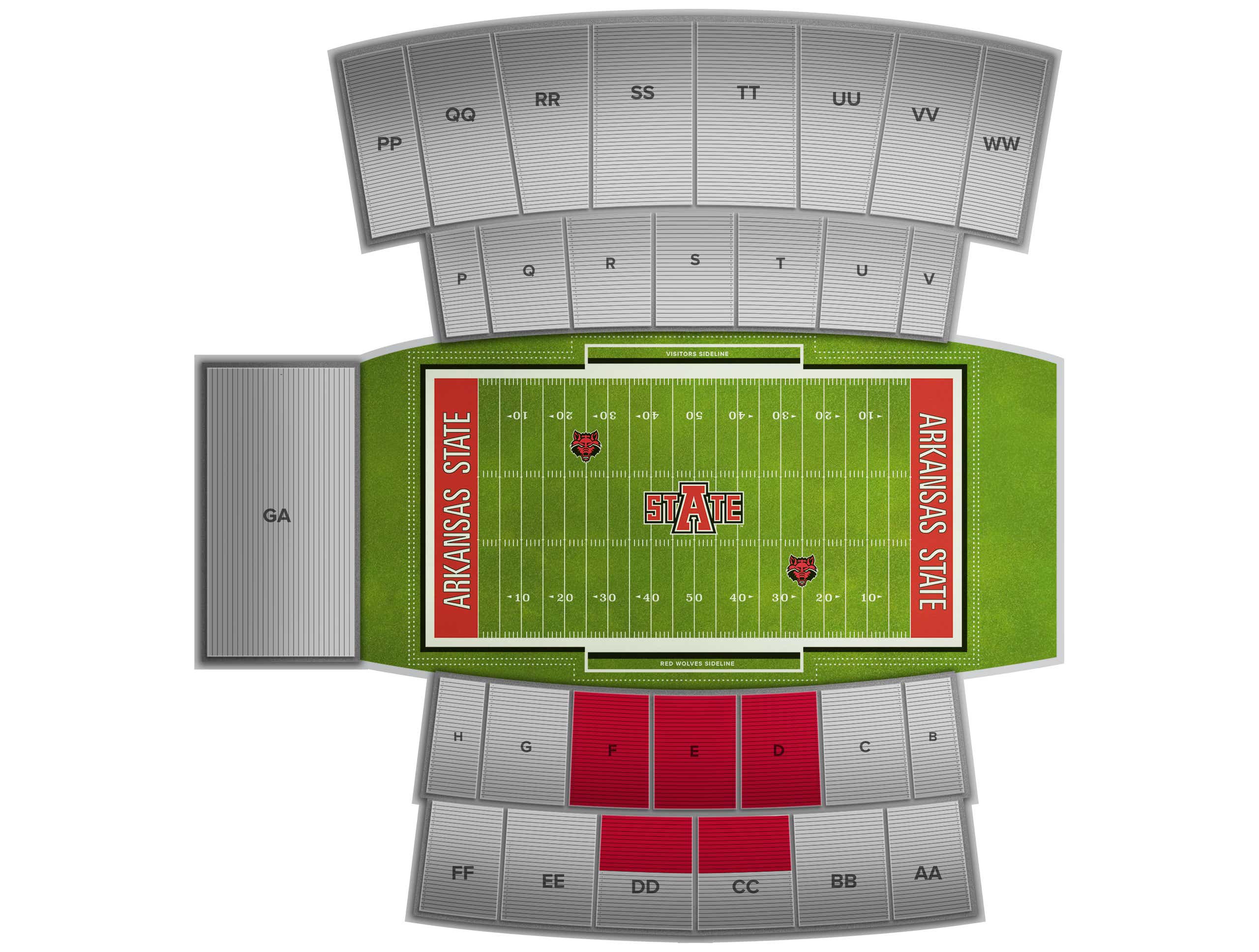 Centennial Bank Stadium Tickets