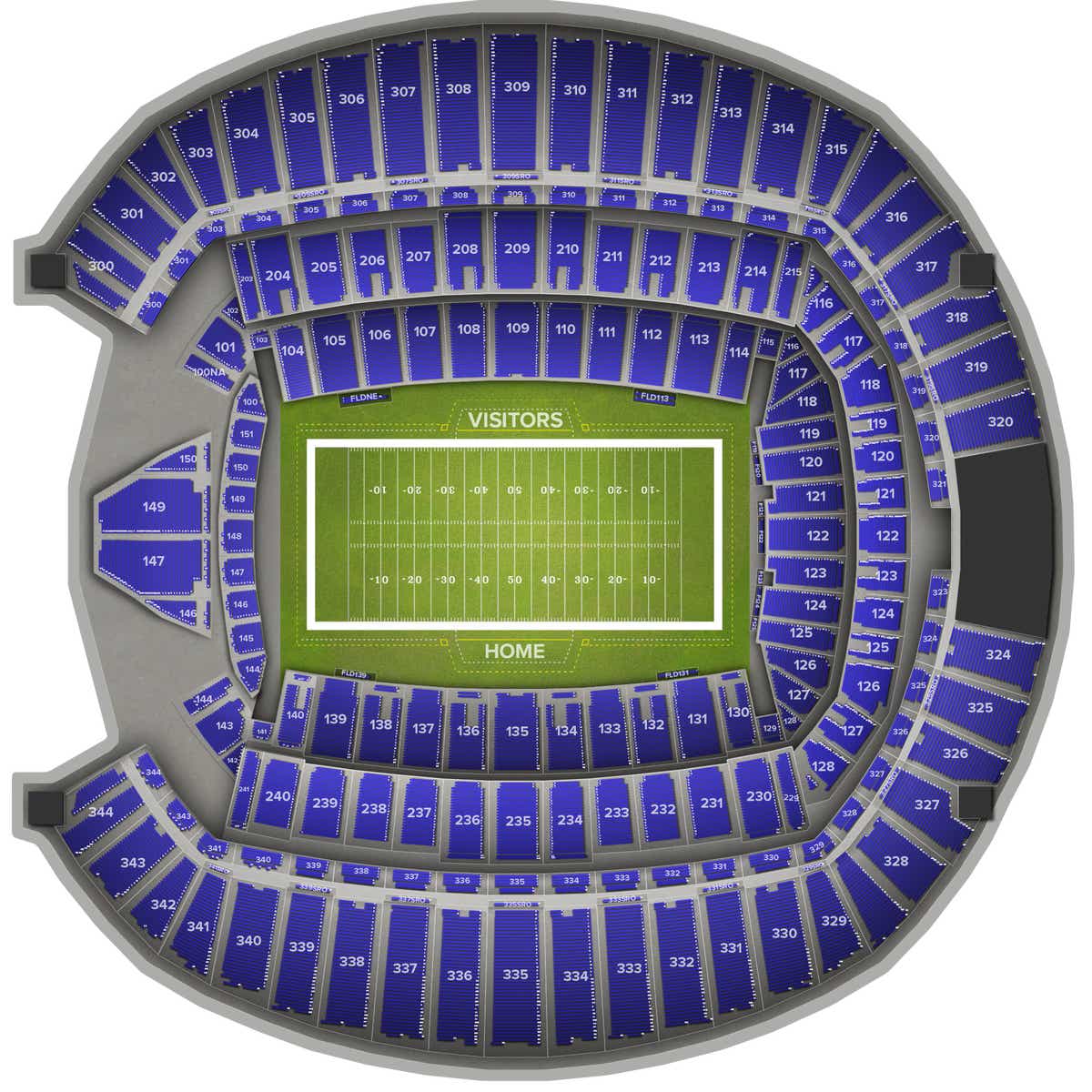 Centurylink Field Seating Chart