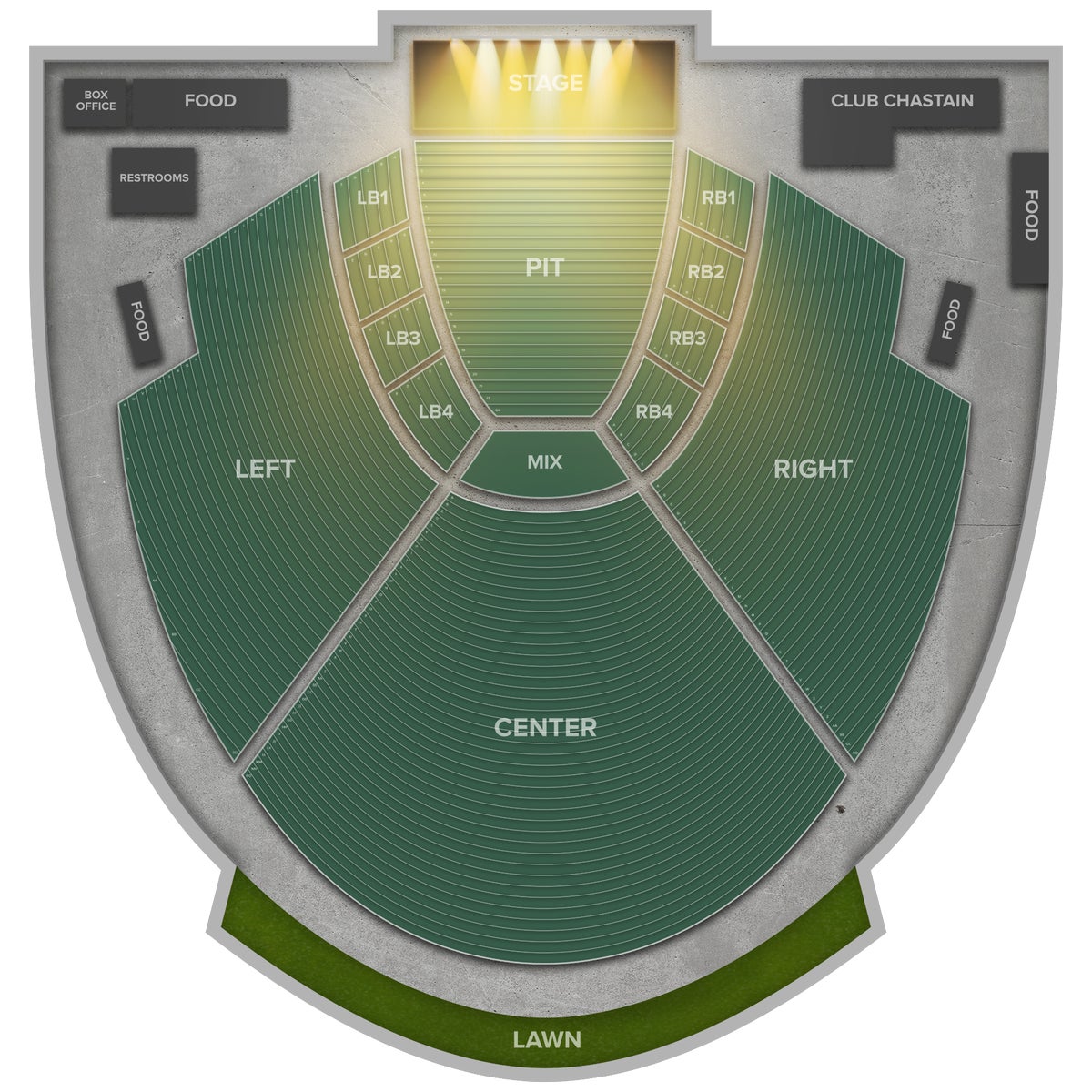Synovus Bank Amphitheatre at Chastain Park Reviews & Fan Photos | Gametime