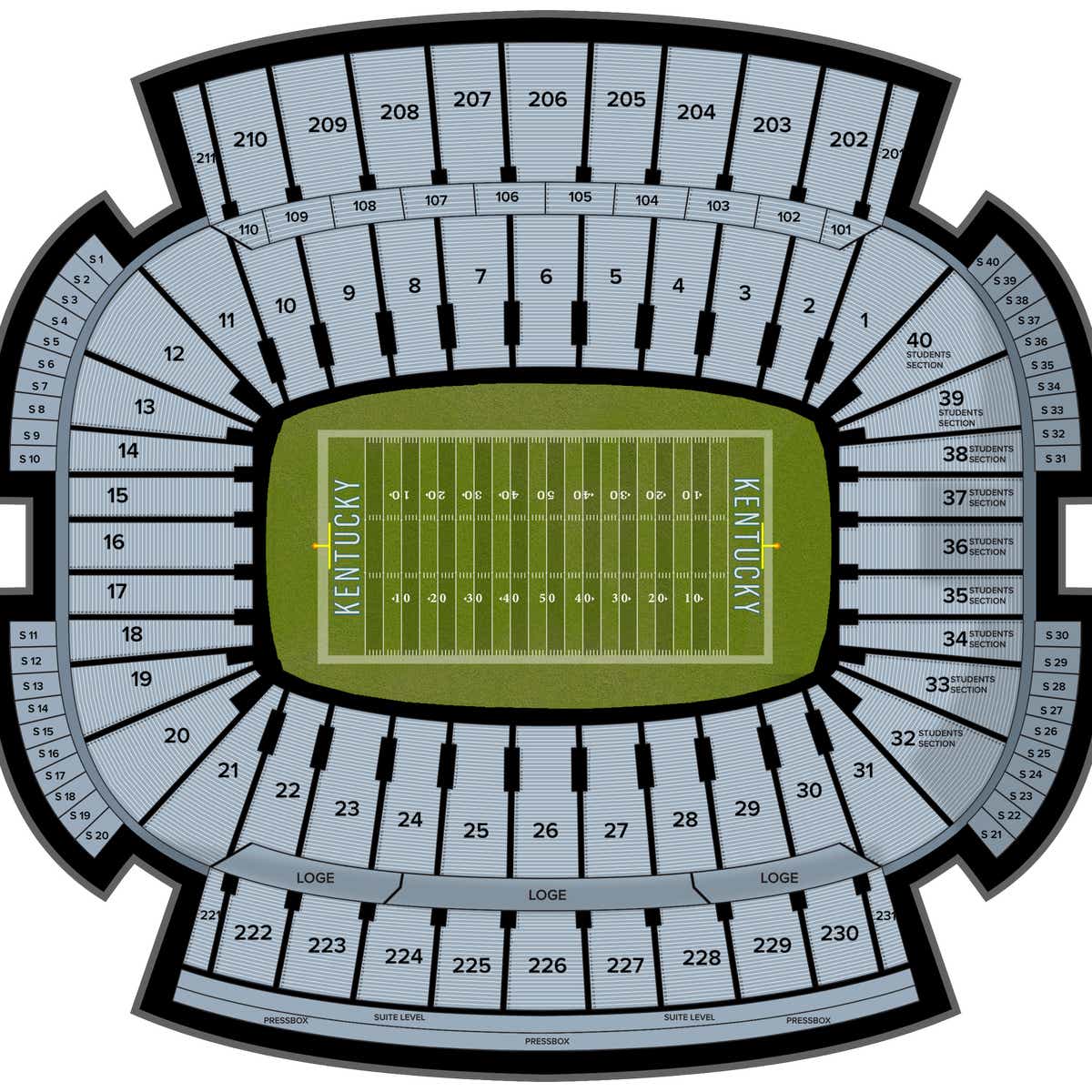 Kroger Field Tickets & Events Gametime