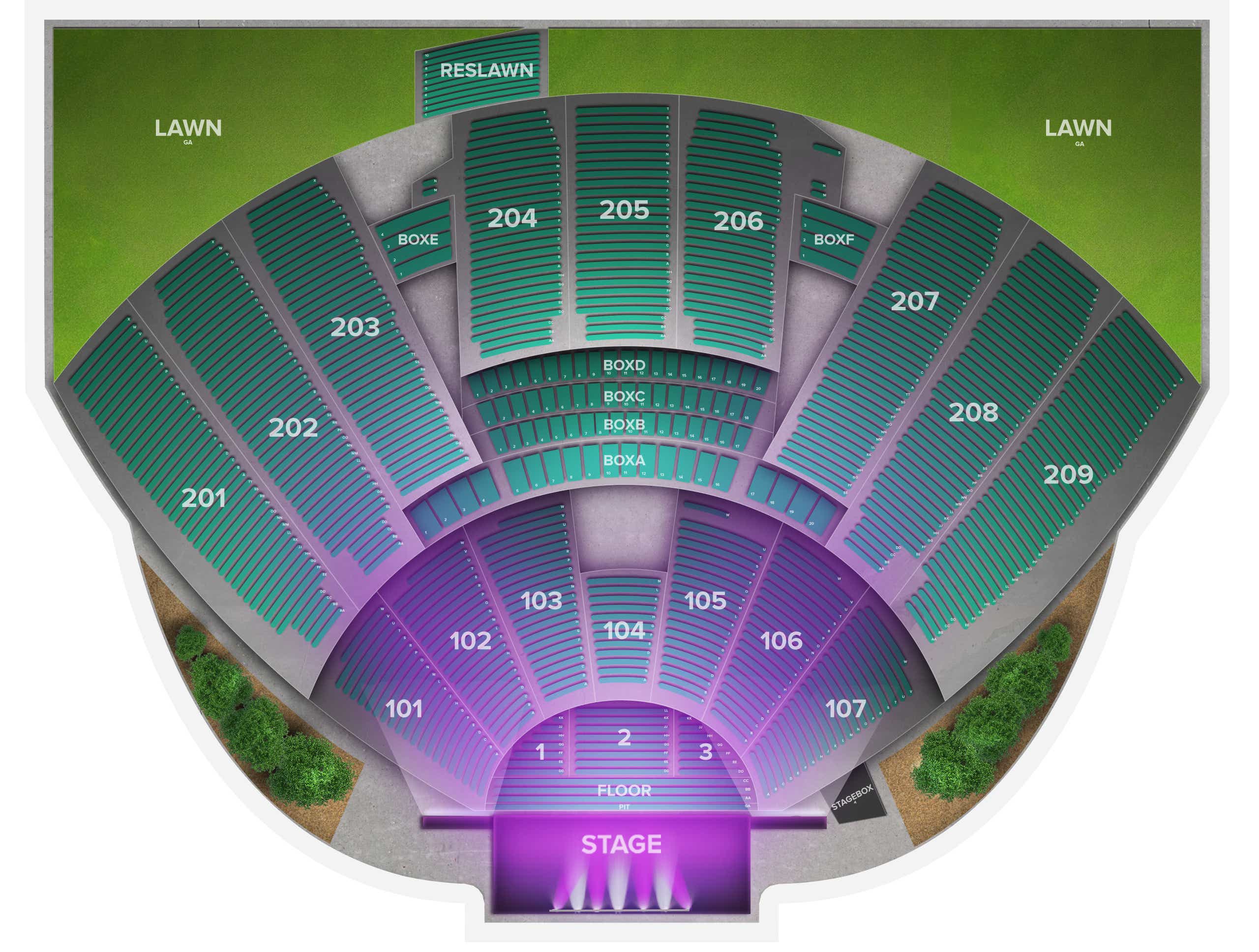 Toyota Pavilion at Concord Tickets