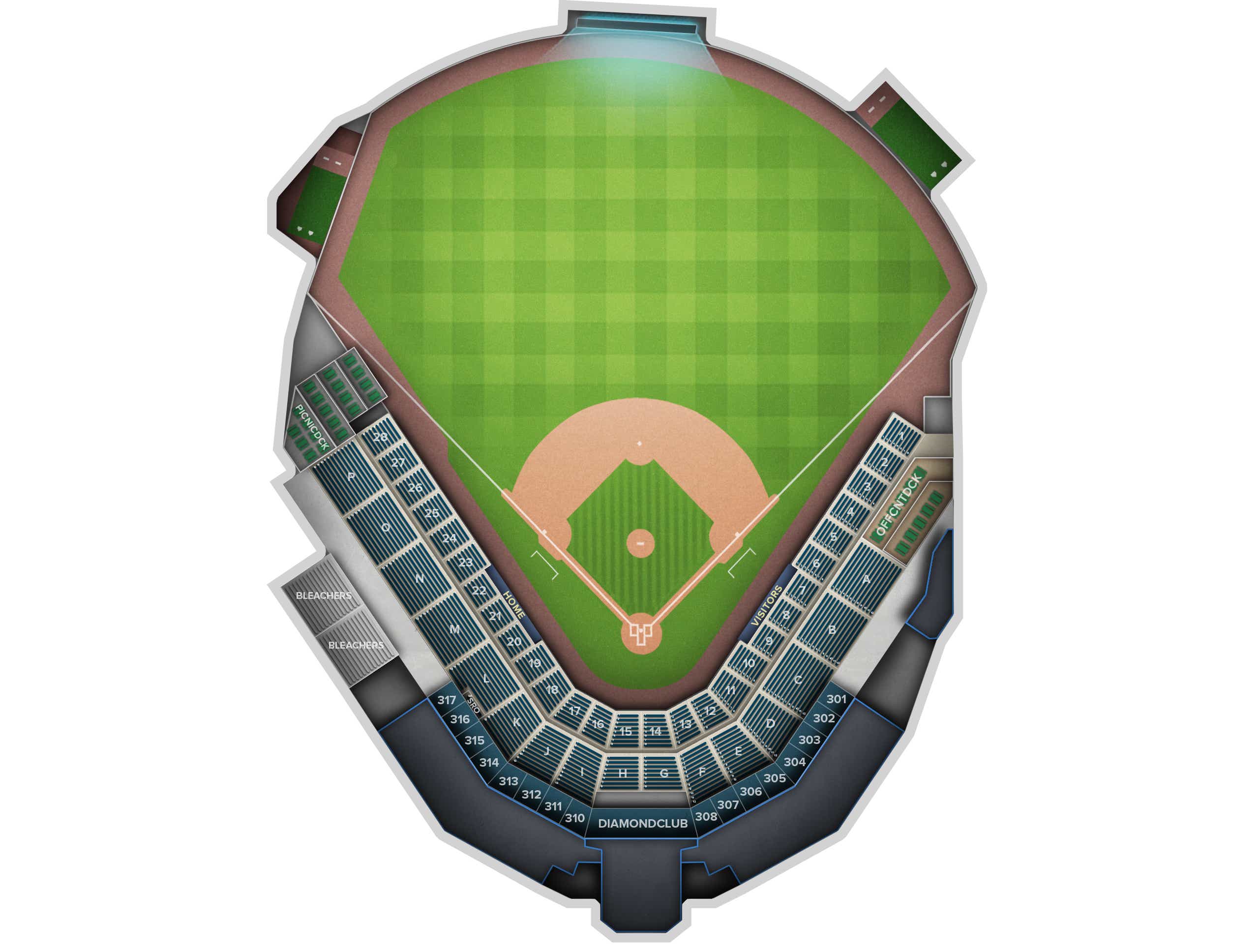 Daniel S Frawley Stadium Tickets