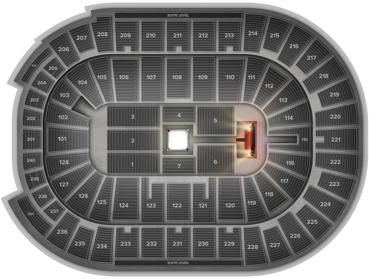 Amica Mutual Pavilion Map