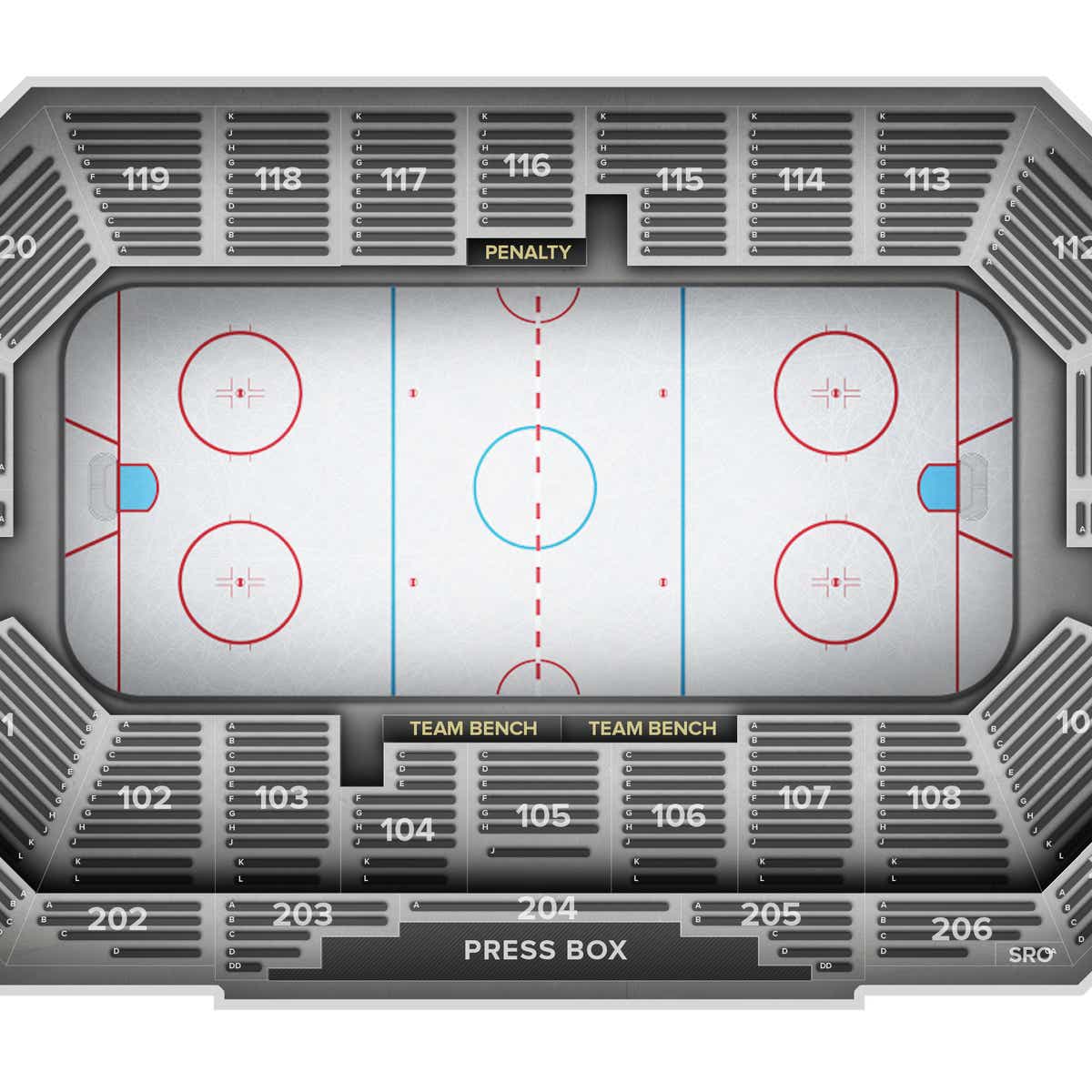 Ed Robson Arena Tickets & Events Gametime