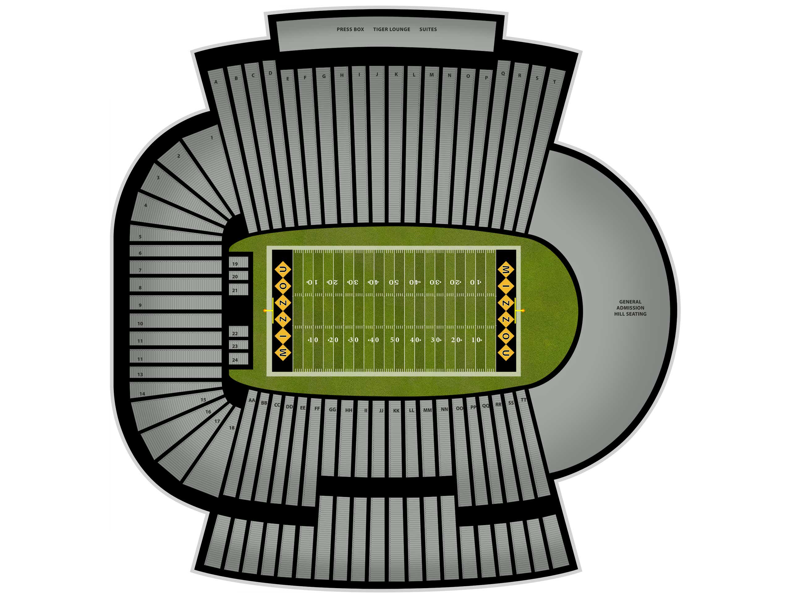Faurot Field at Memorial Stadium Tickets
