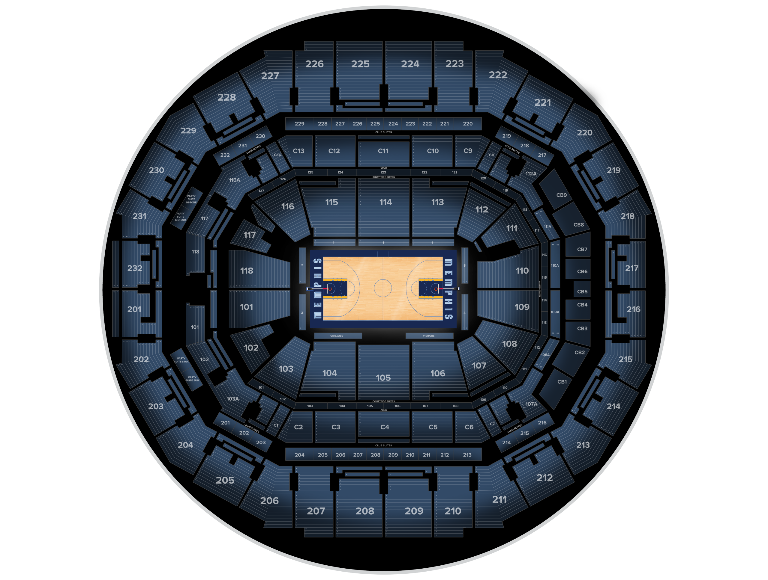 FedExForum Tickets & Events Gametime
