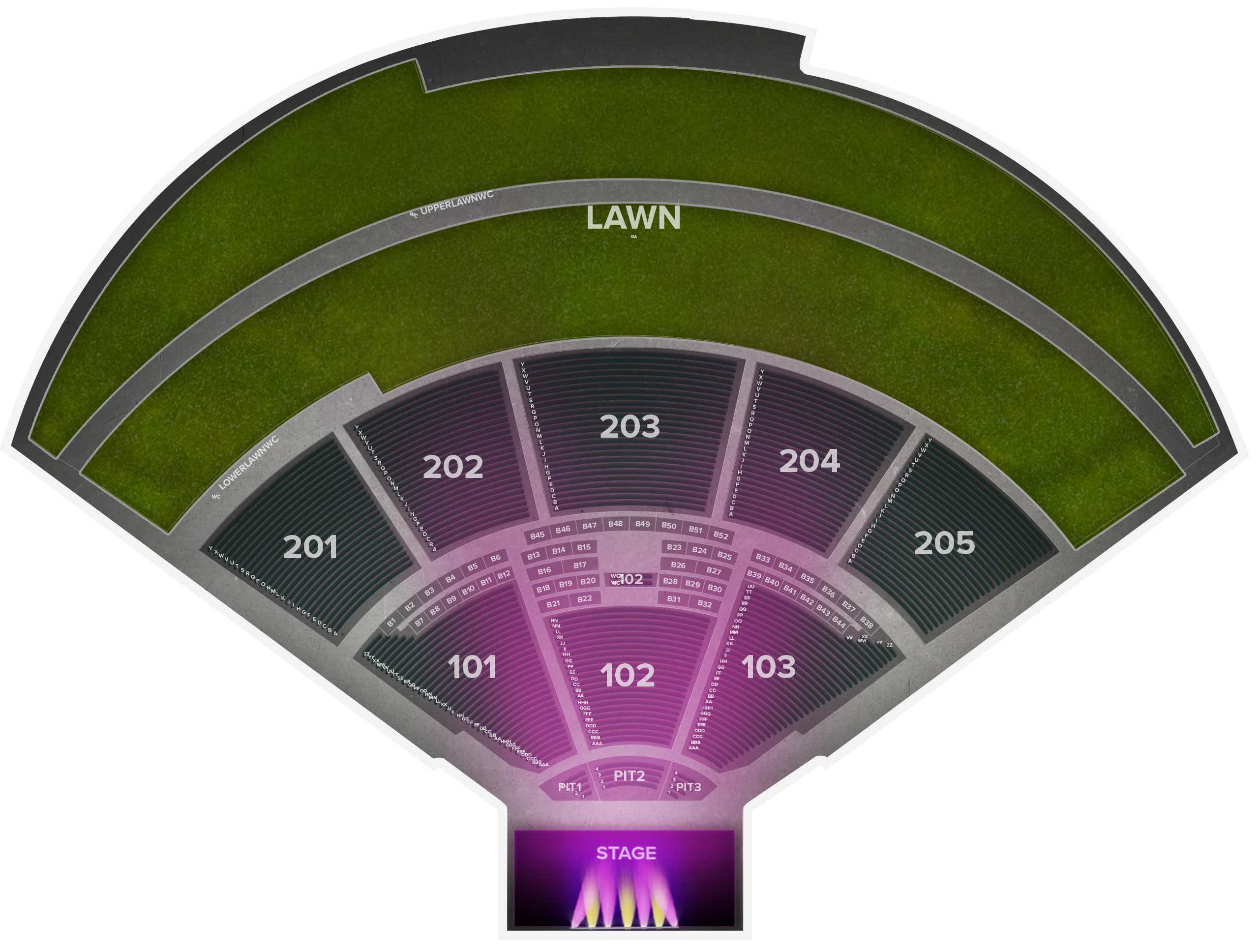 Fiddler's Green Amphitheatre Tickets