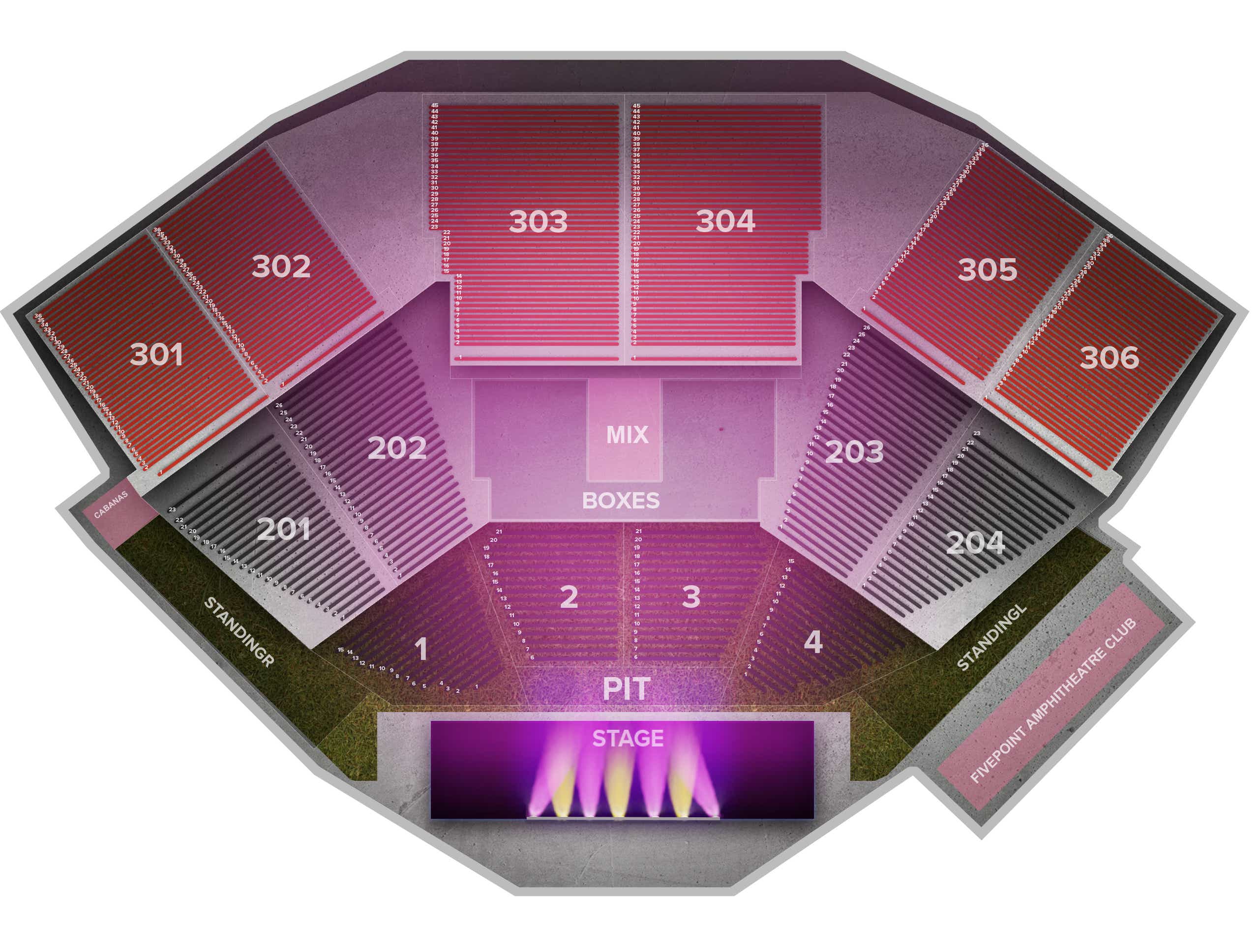 FivePoint Amphitheatre Tickets