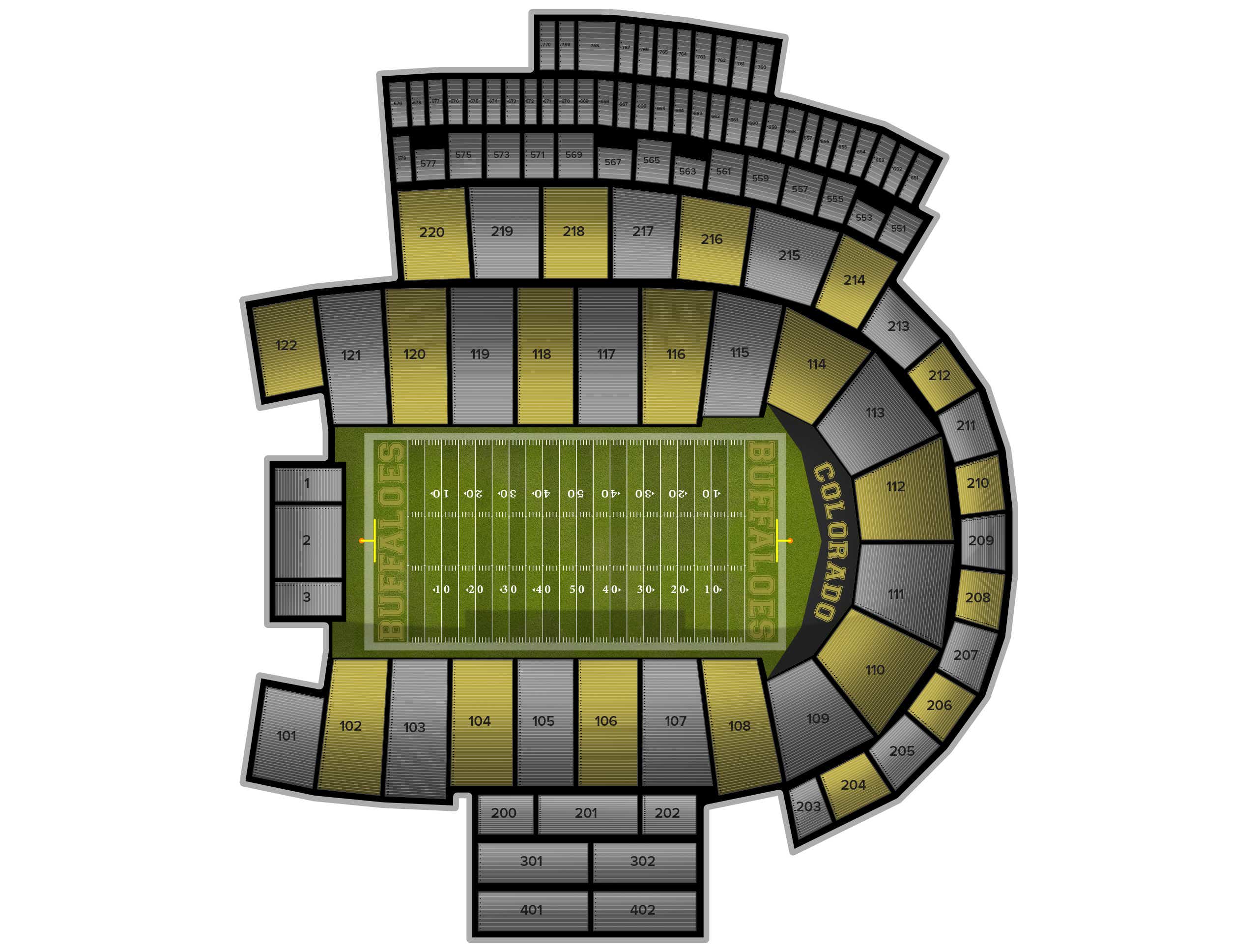 Folsom Field Tickets