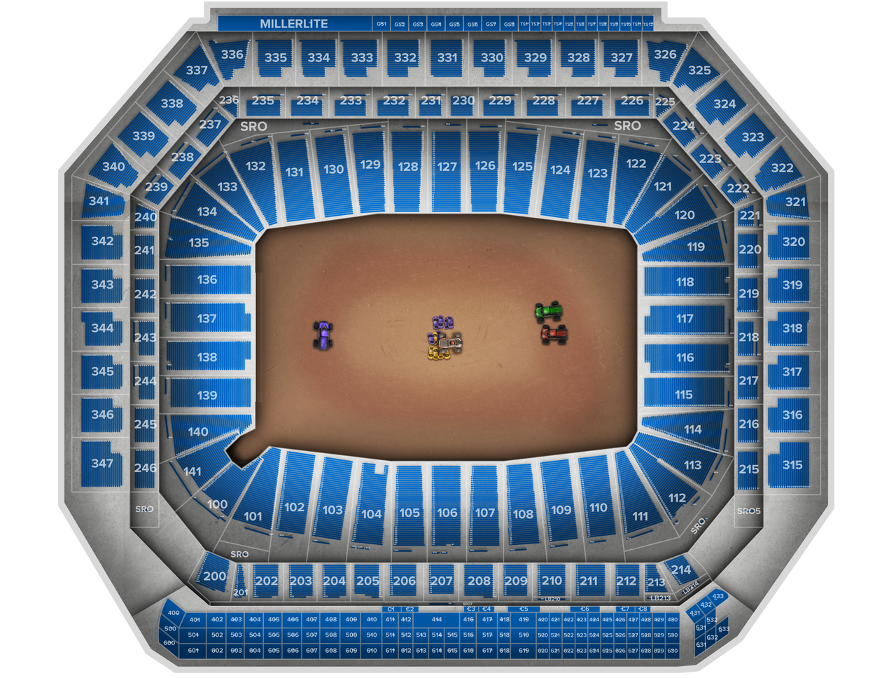 Monster Jam Tickets 2/24/24 at Ford Field in Detroit, MI Gametime