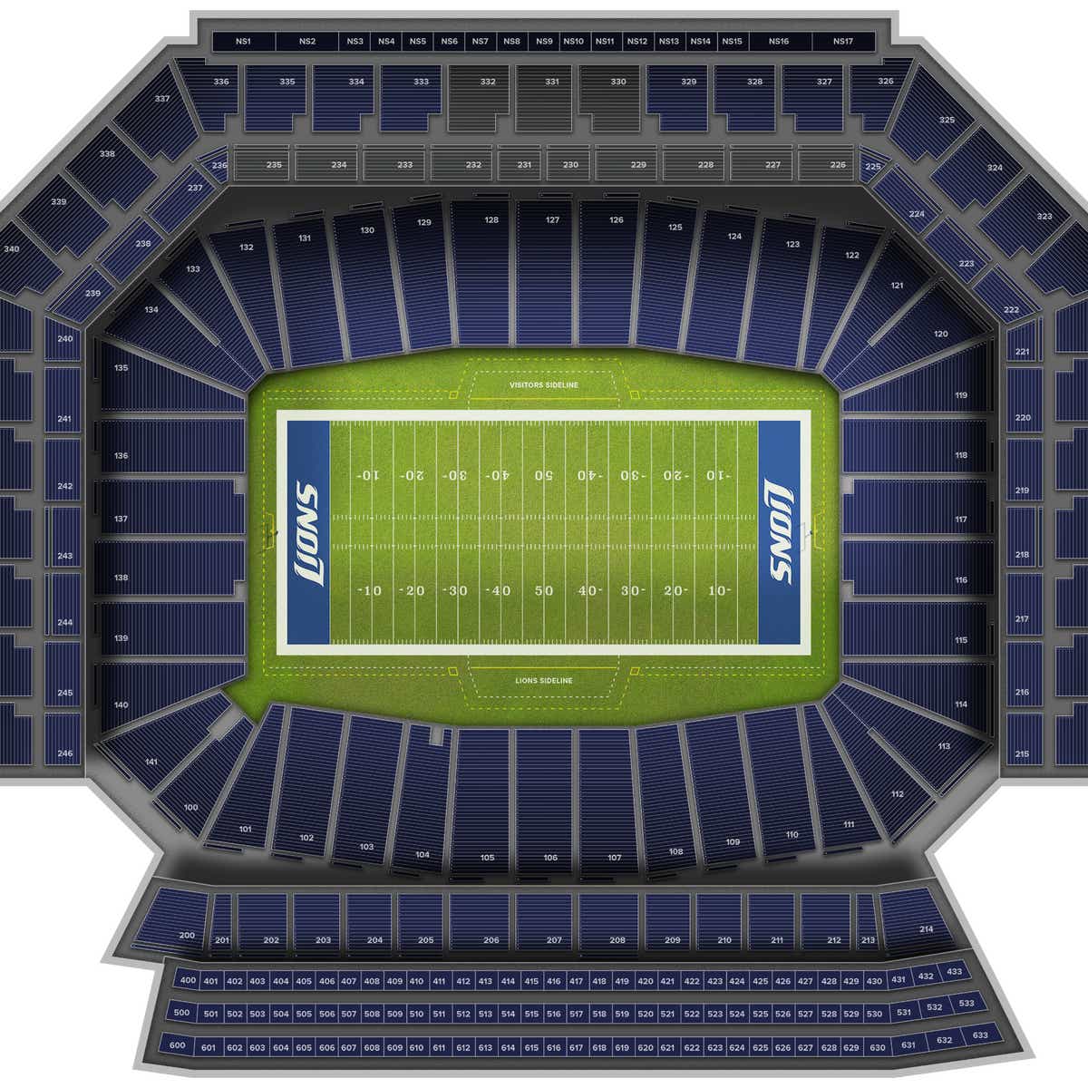 Ford Field Tickets & Events Gametime
