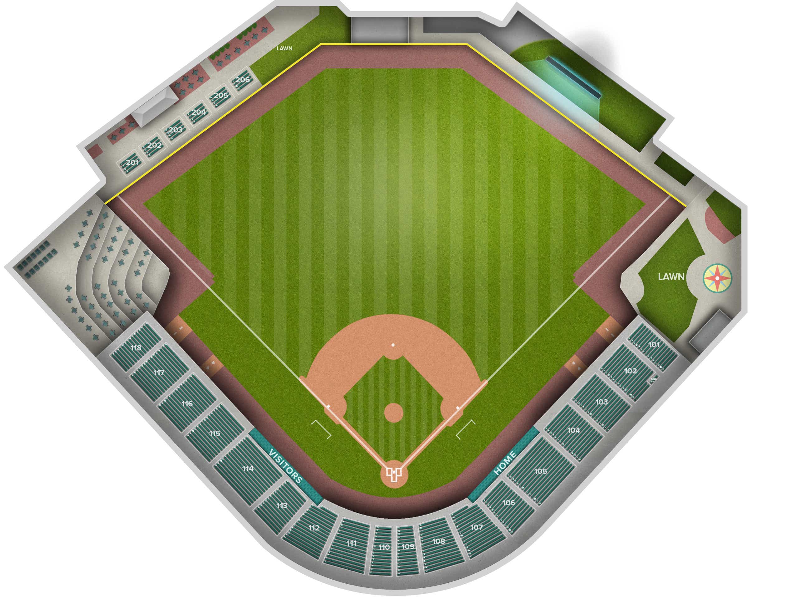 Four Winds Field at Coveleski Stadium Tickets