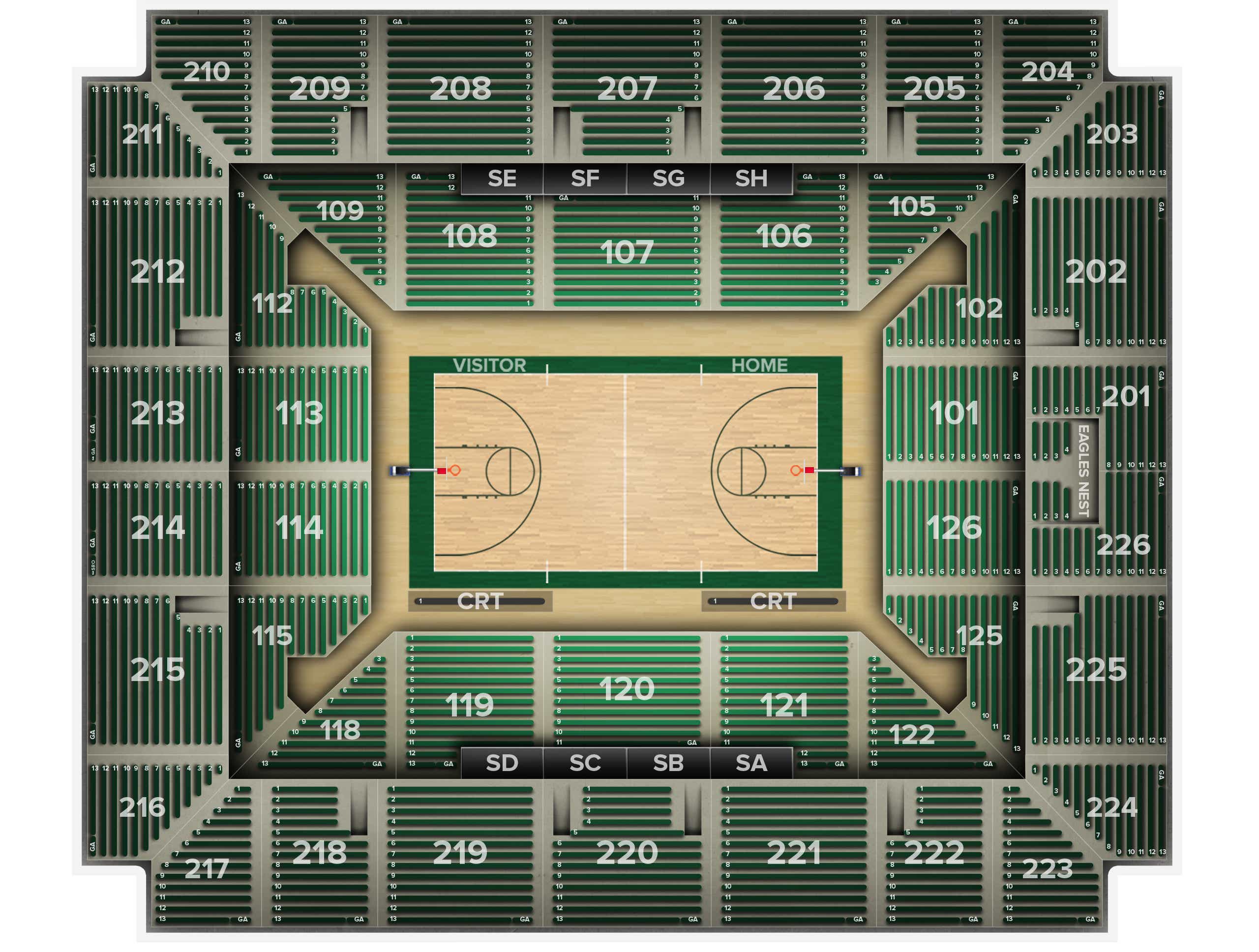 George Gervin GameAbove Center Tickets