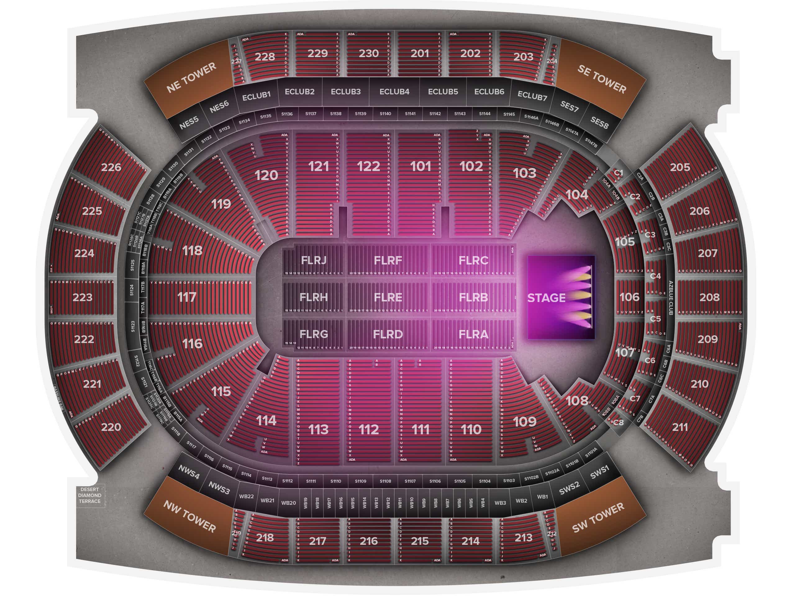 Desert Diamond Arena Tickets