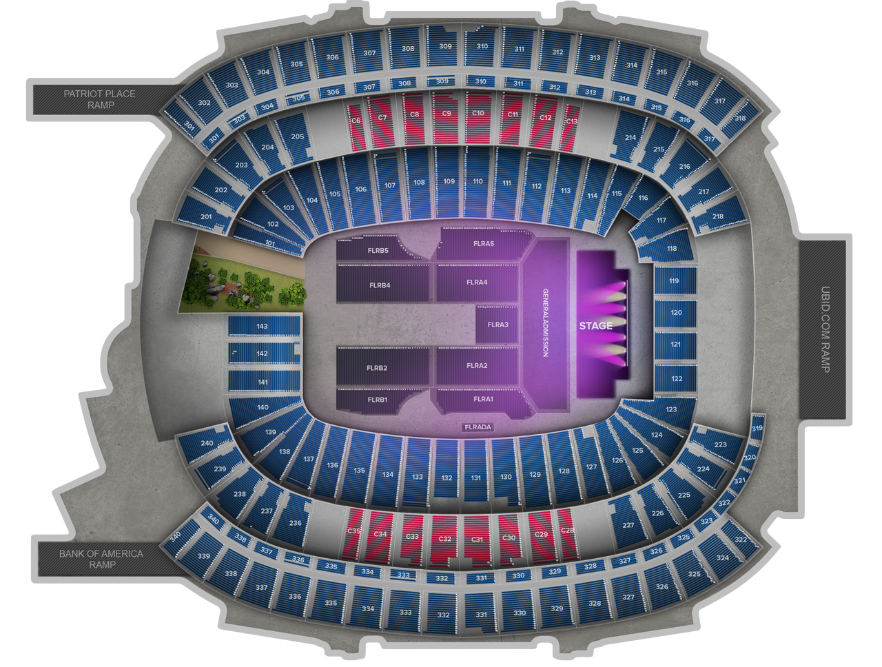 Bruce Springsteen Tickets 8/26/23 at Gillette Stadium in Foxborough