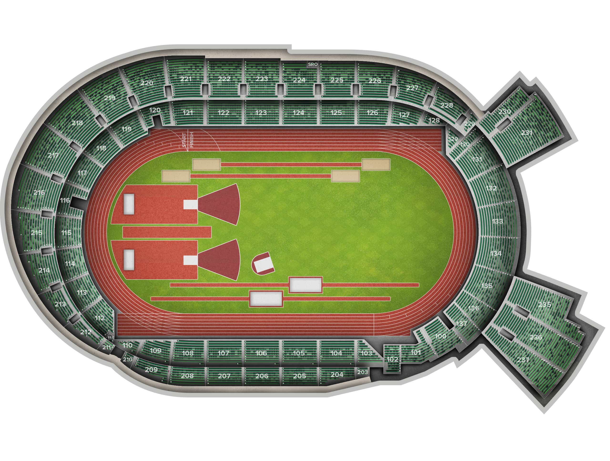 Hayward Field Tickets