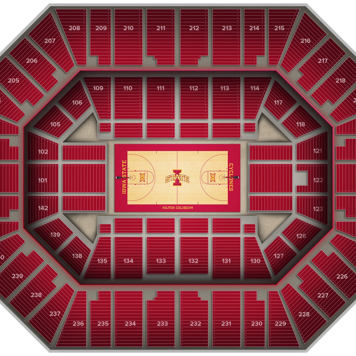 Hilton Coliseum Tickets & Events Gametime