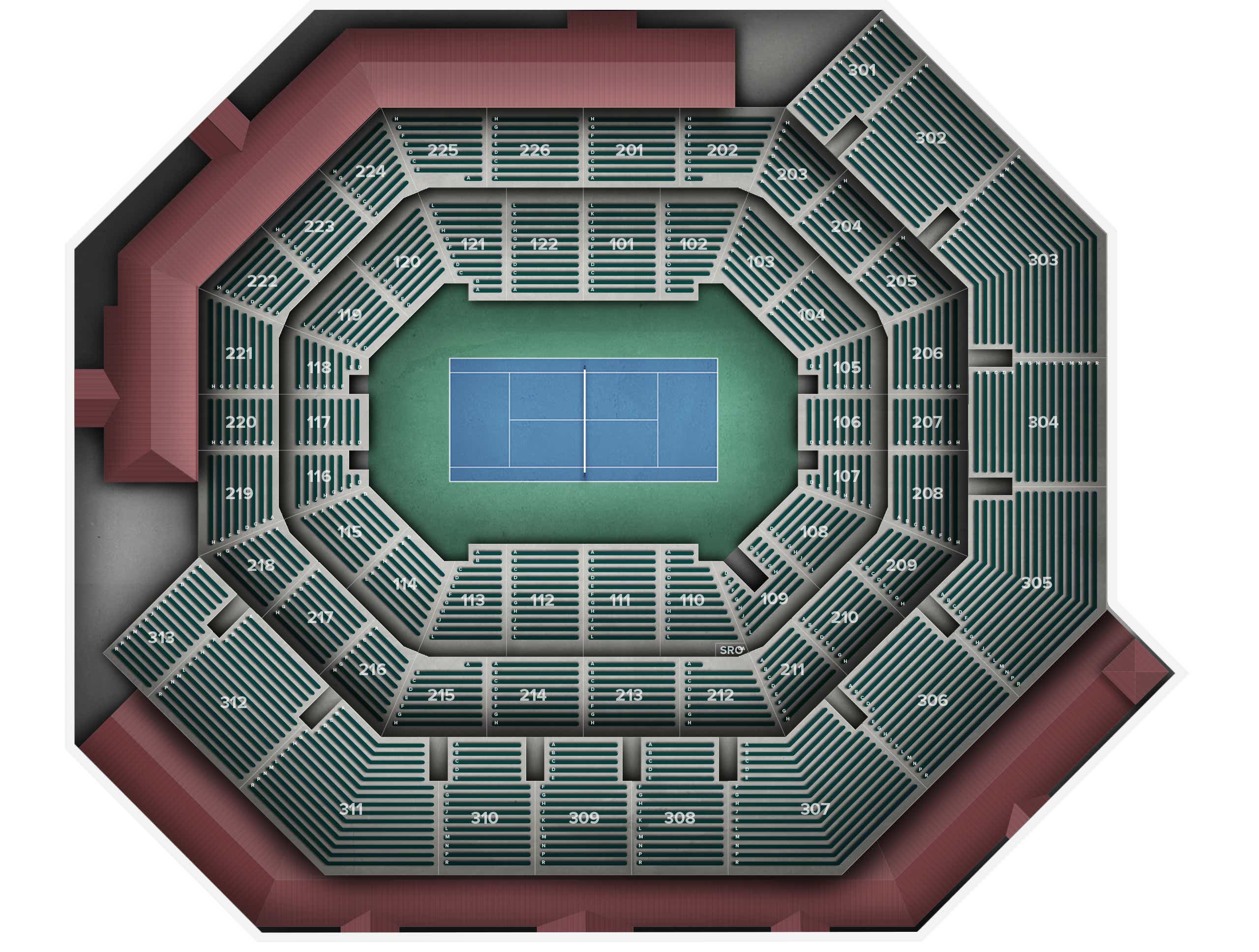 Stadium 2 at Indian Wells Tennis Garden