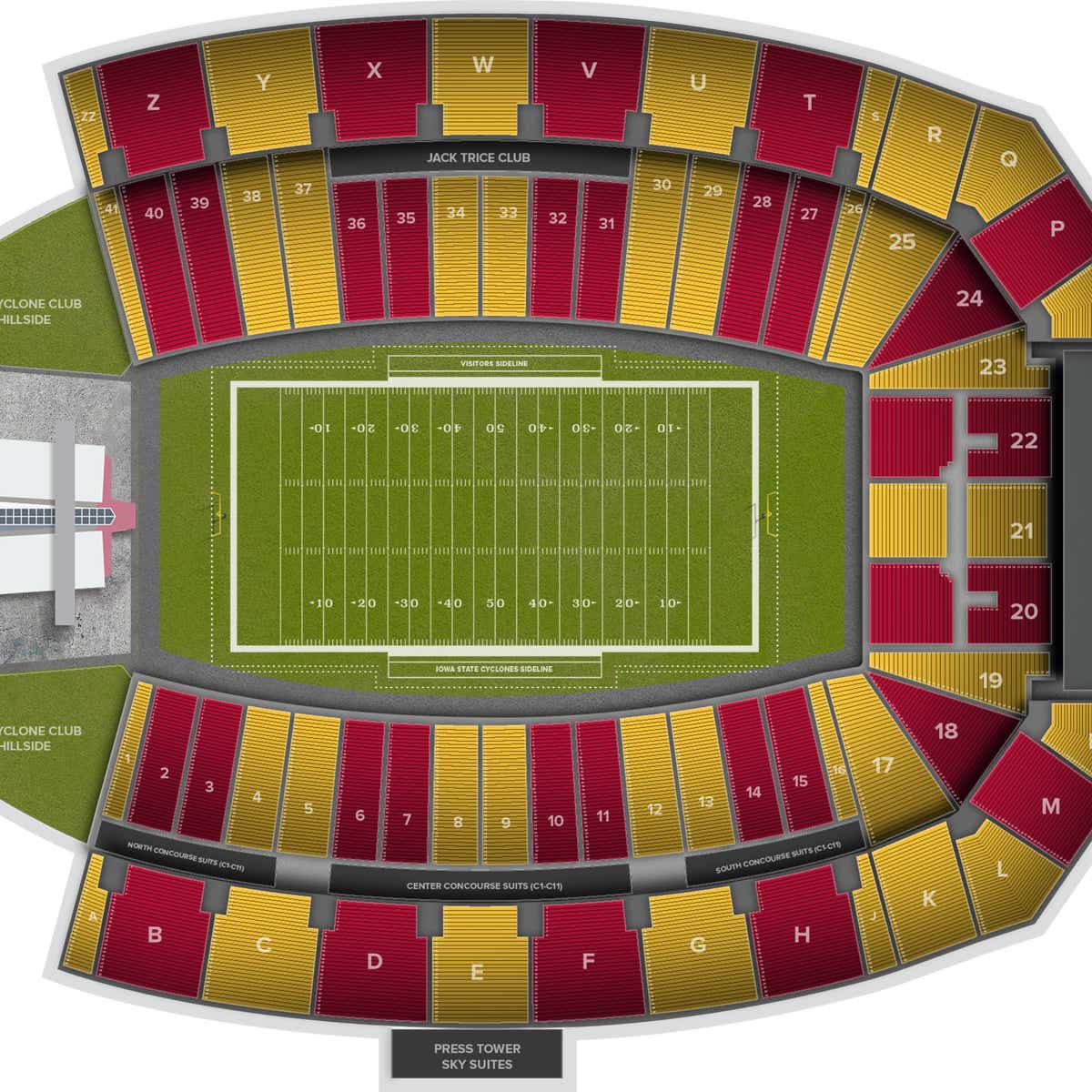 Jack Trice Stadium Tickets & Events Gametime