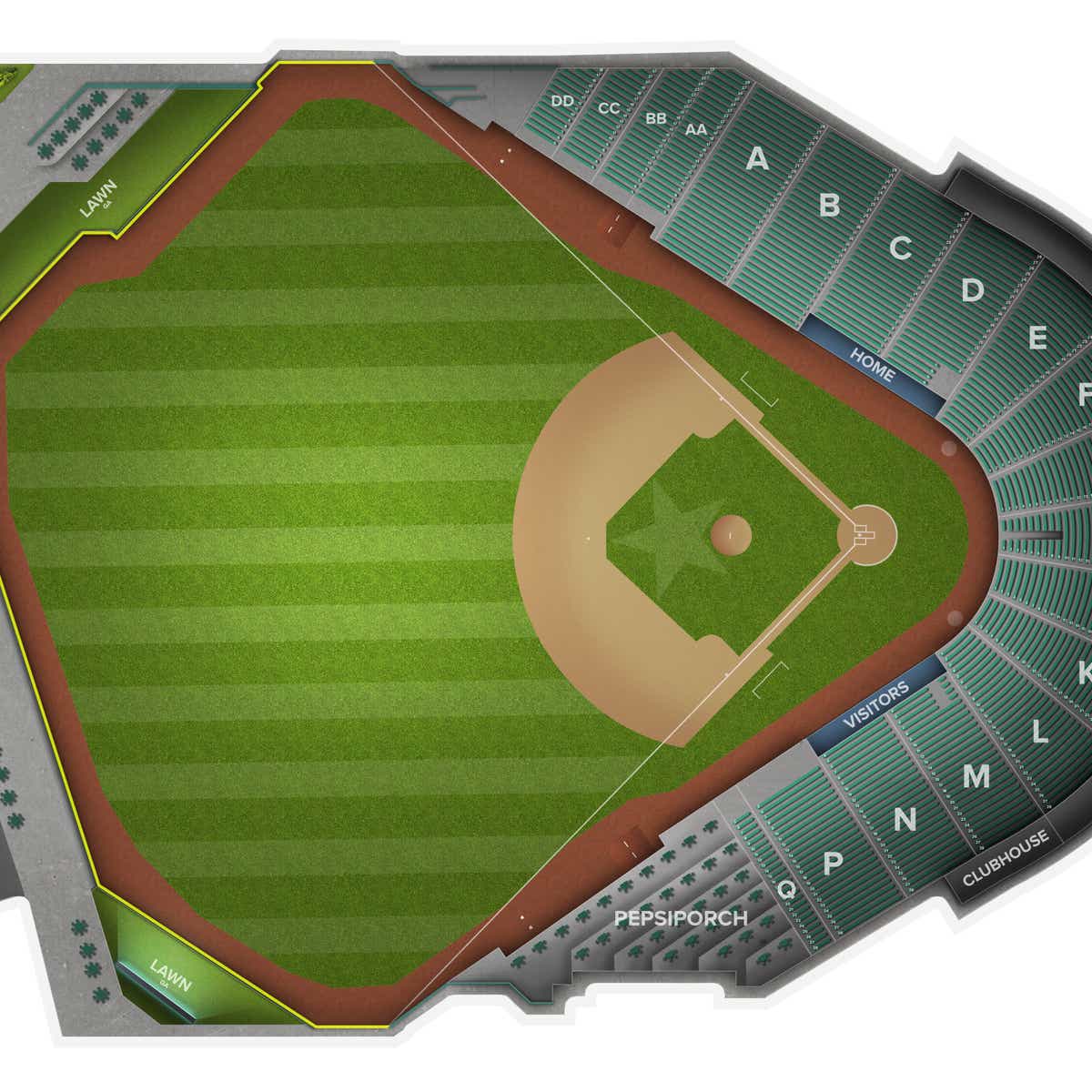 Jackson Reed Layout Jackson Field Tickets & Events | Gametime