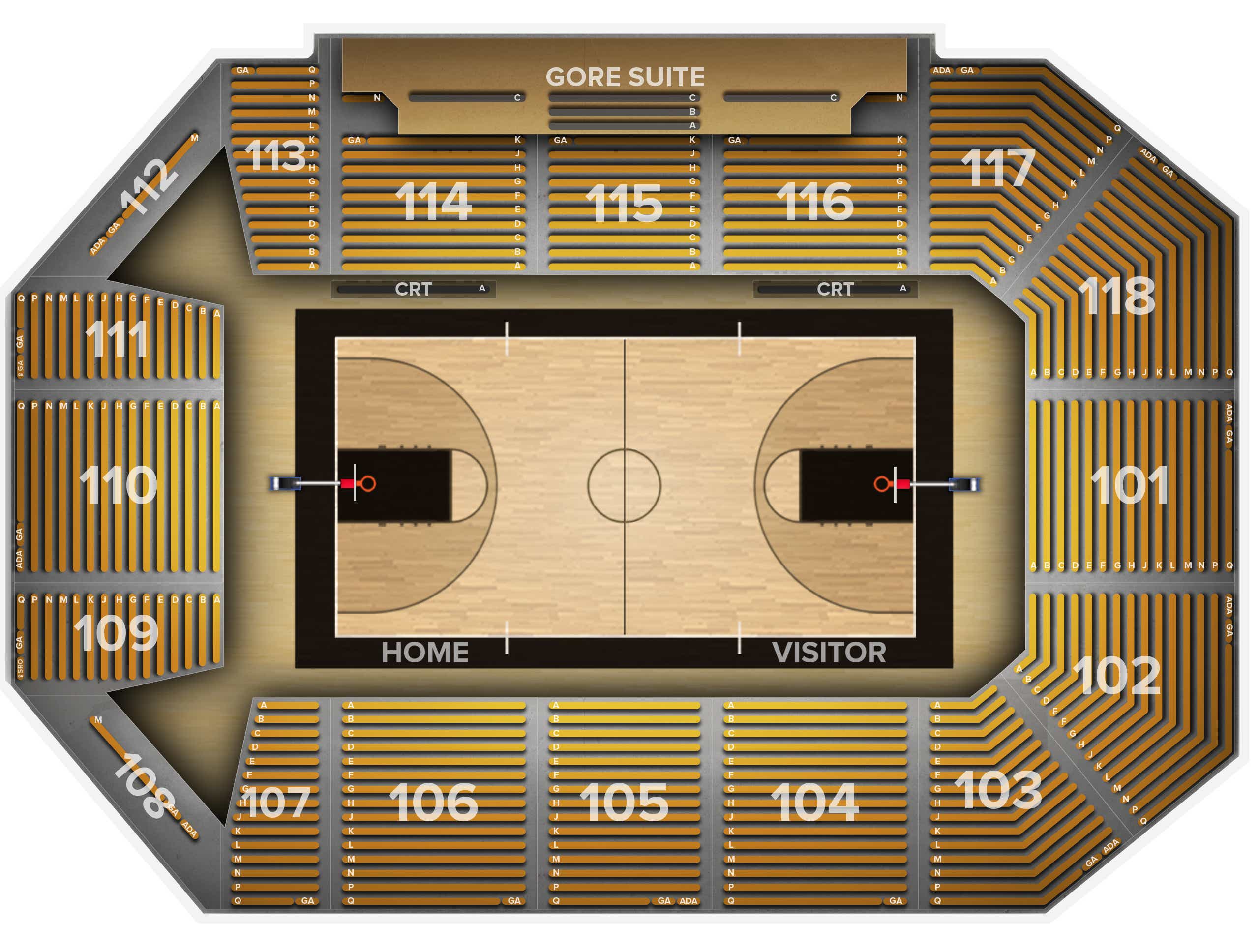 John W Pope Convocation Center Tickets