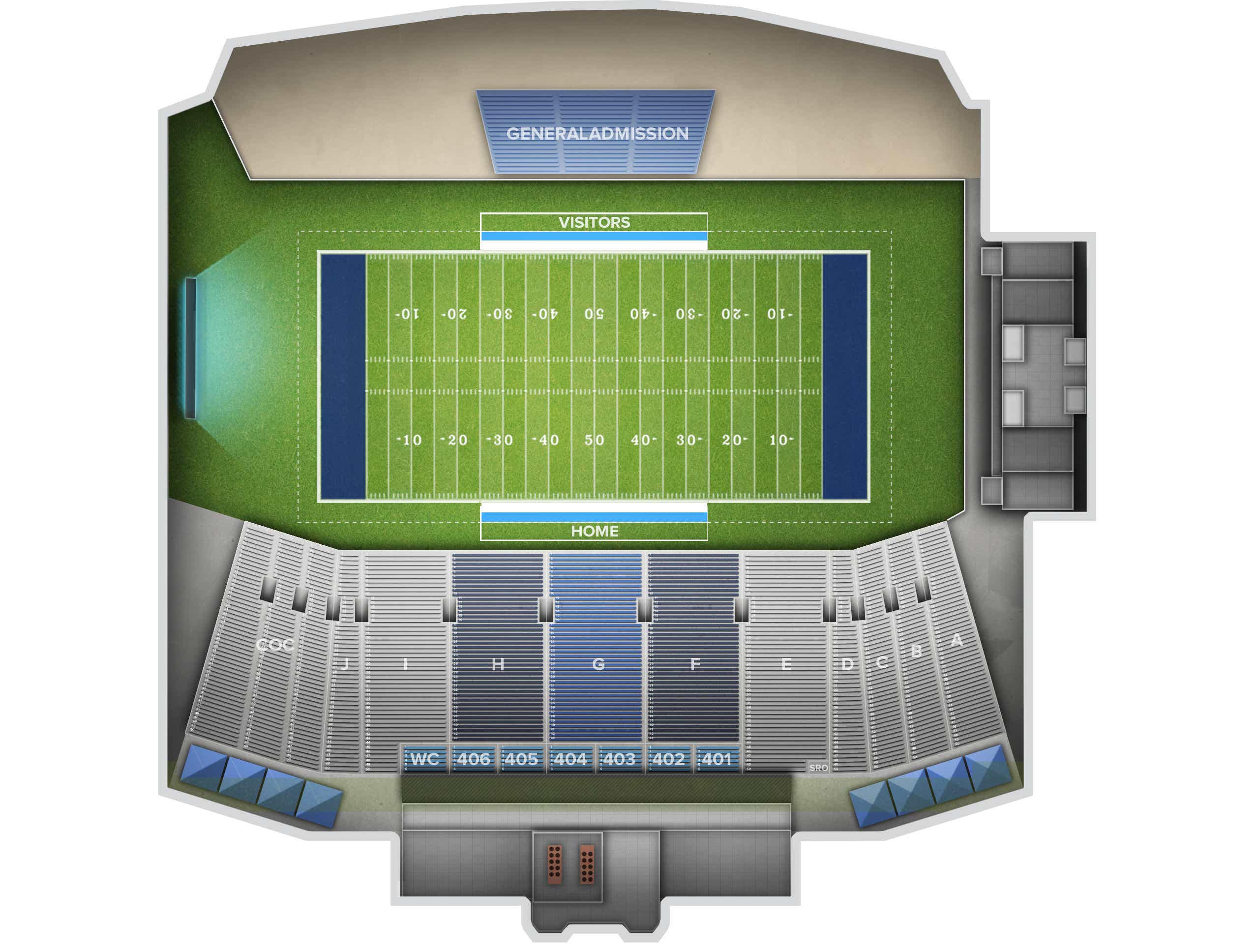 Johnson Hagood Stadium Tickets