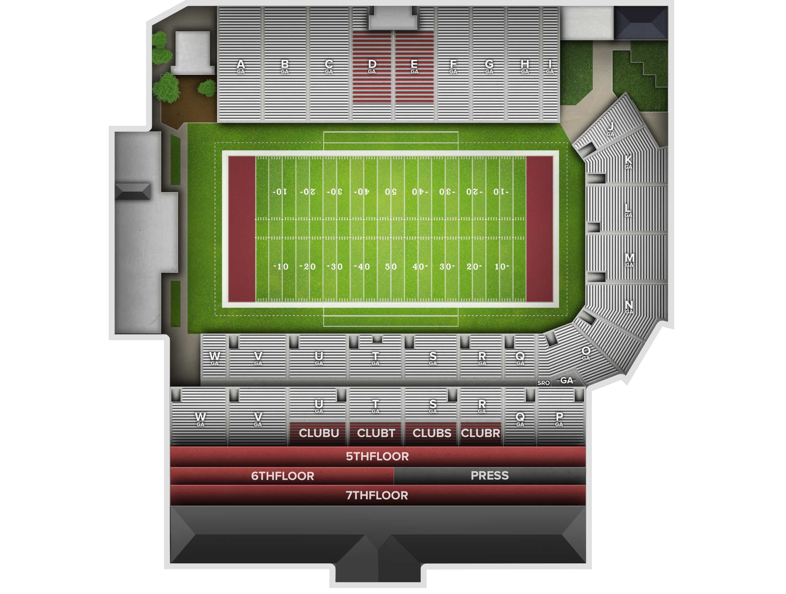 Burgess Snow Field at AmFirst Stadium