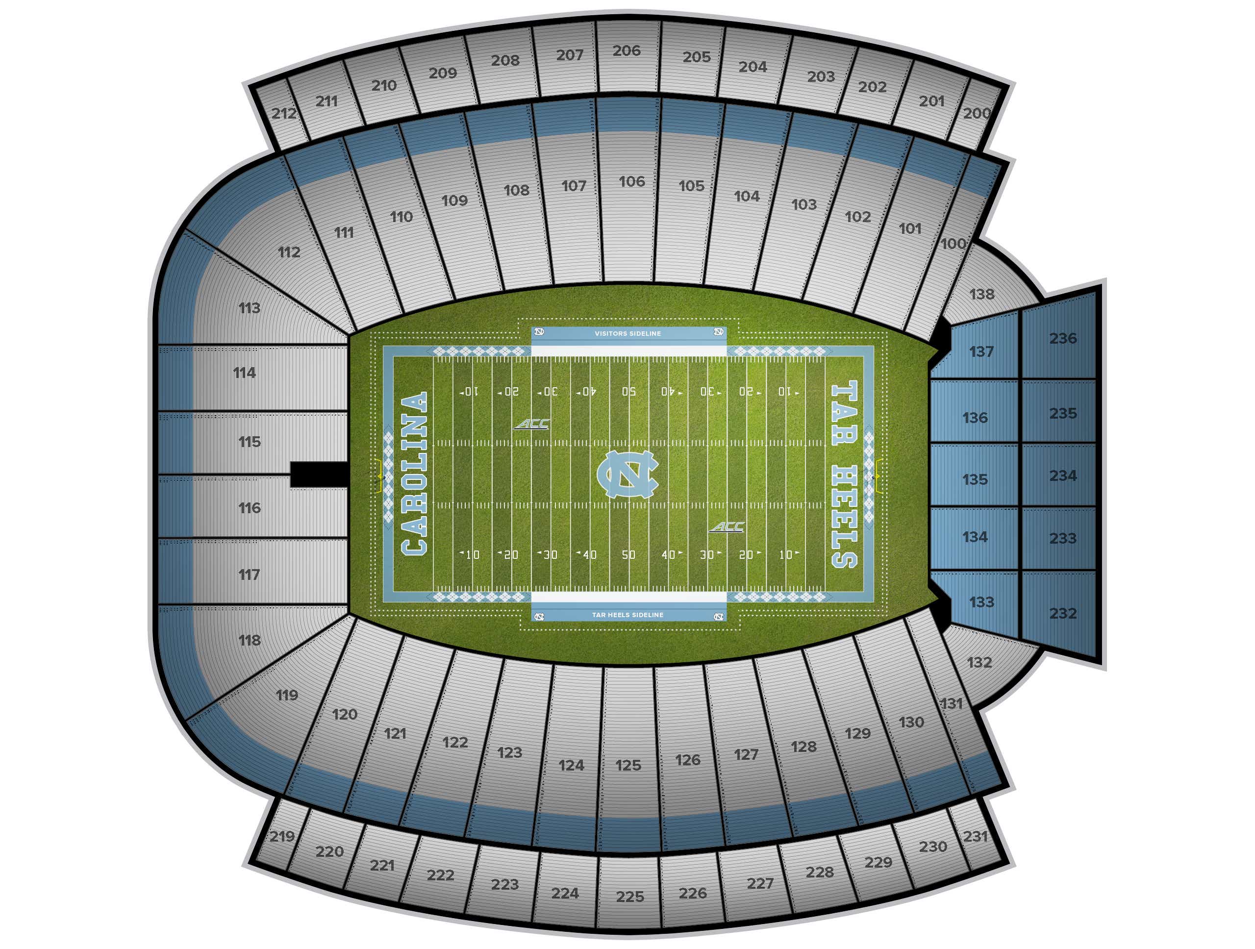 Kenan Memorial Stadium Tickets